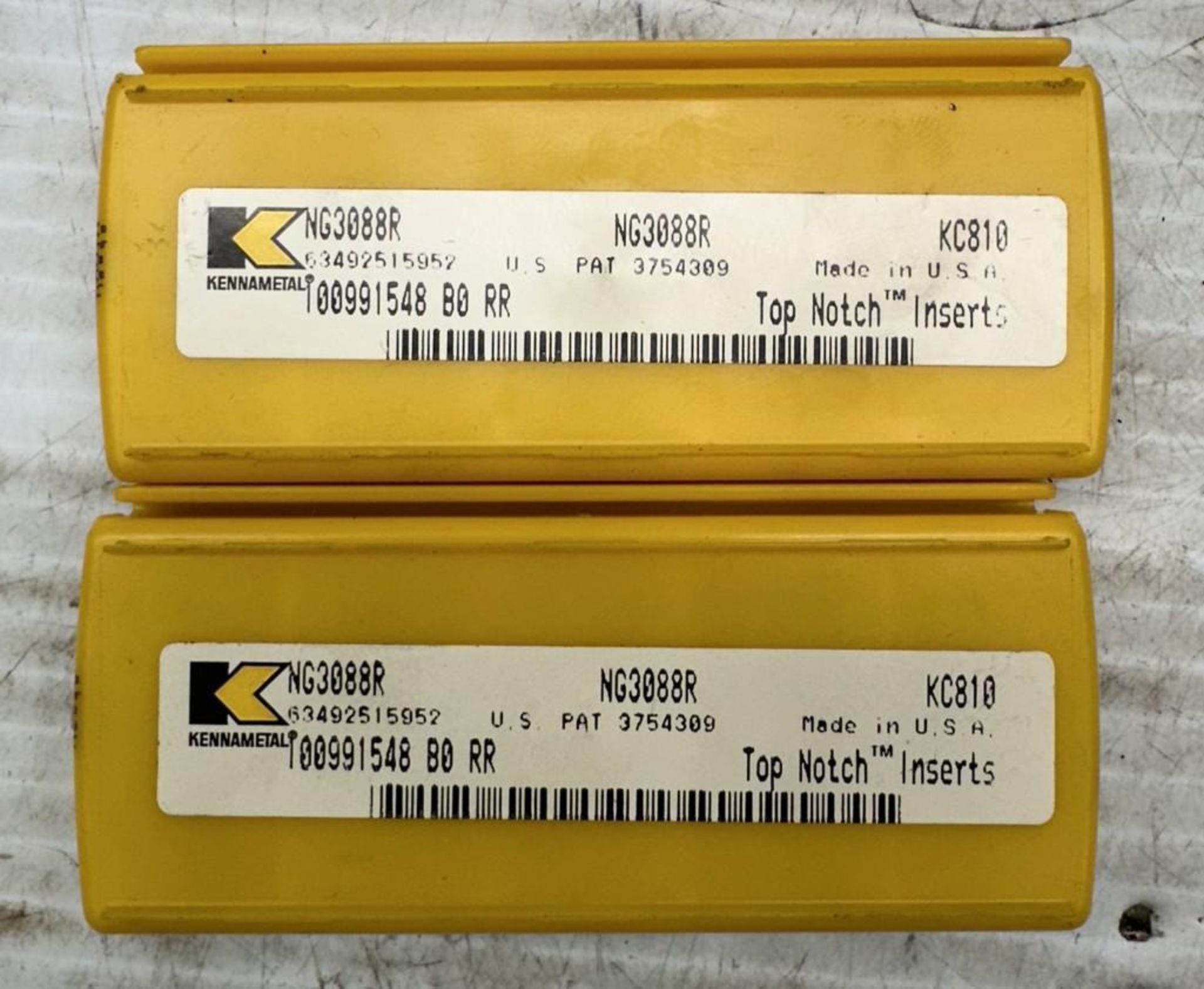Lot of Kennametal #NG3088R Carbide Inserts - Image 2 of 2