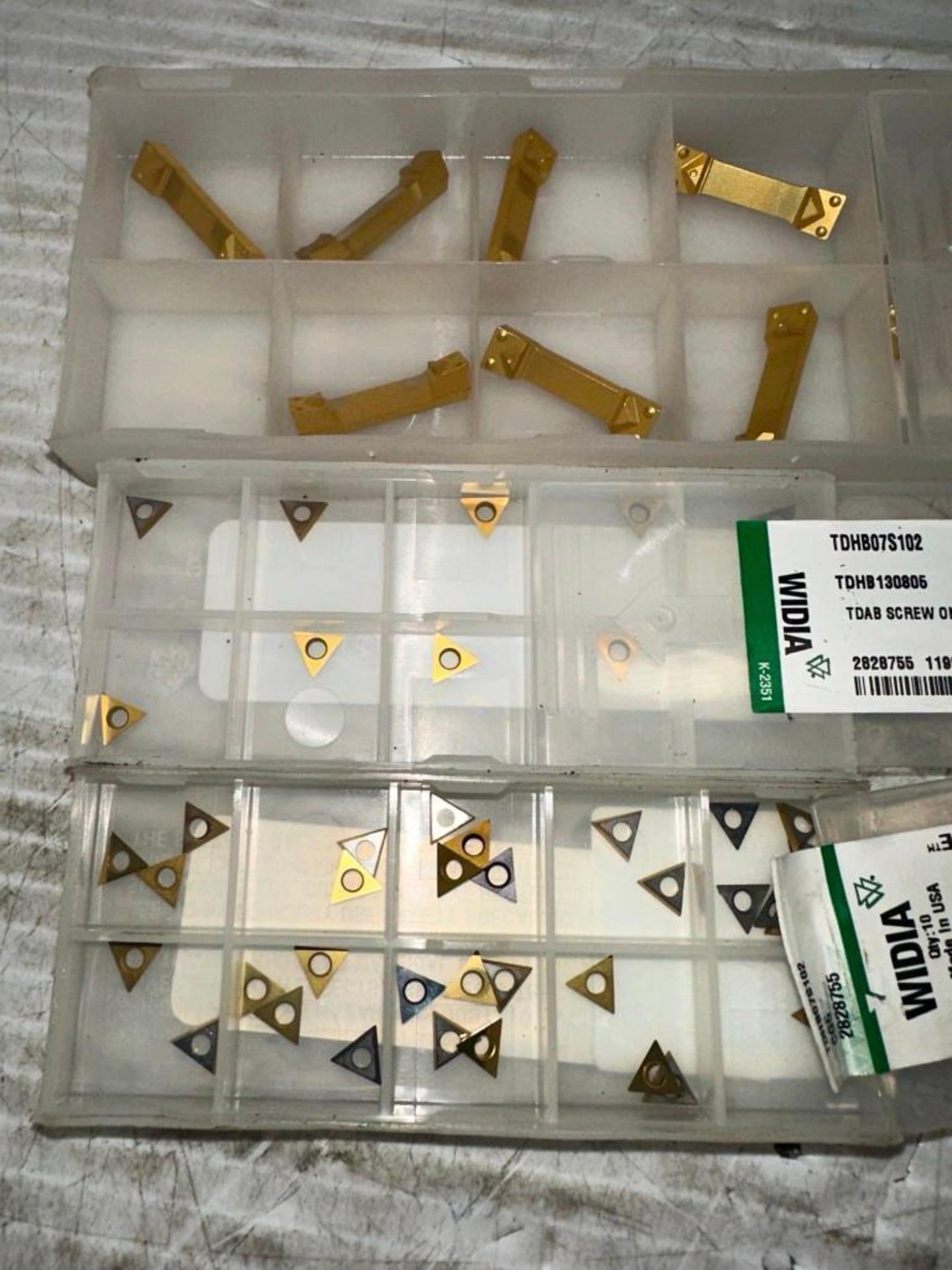 Lot of Misc. Widia Carbide Inserts - Image 2 of 3