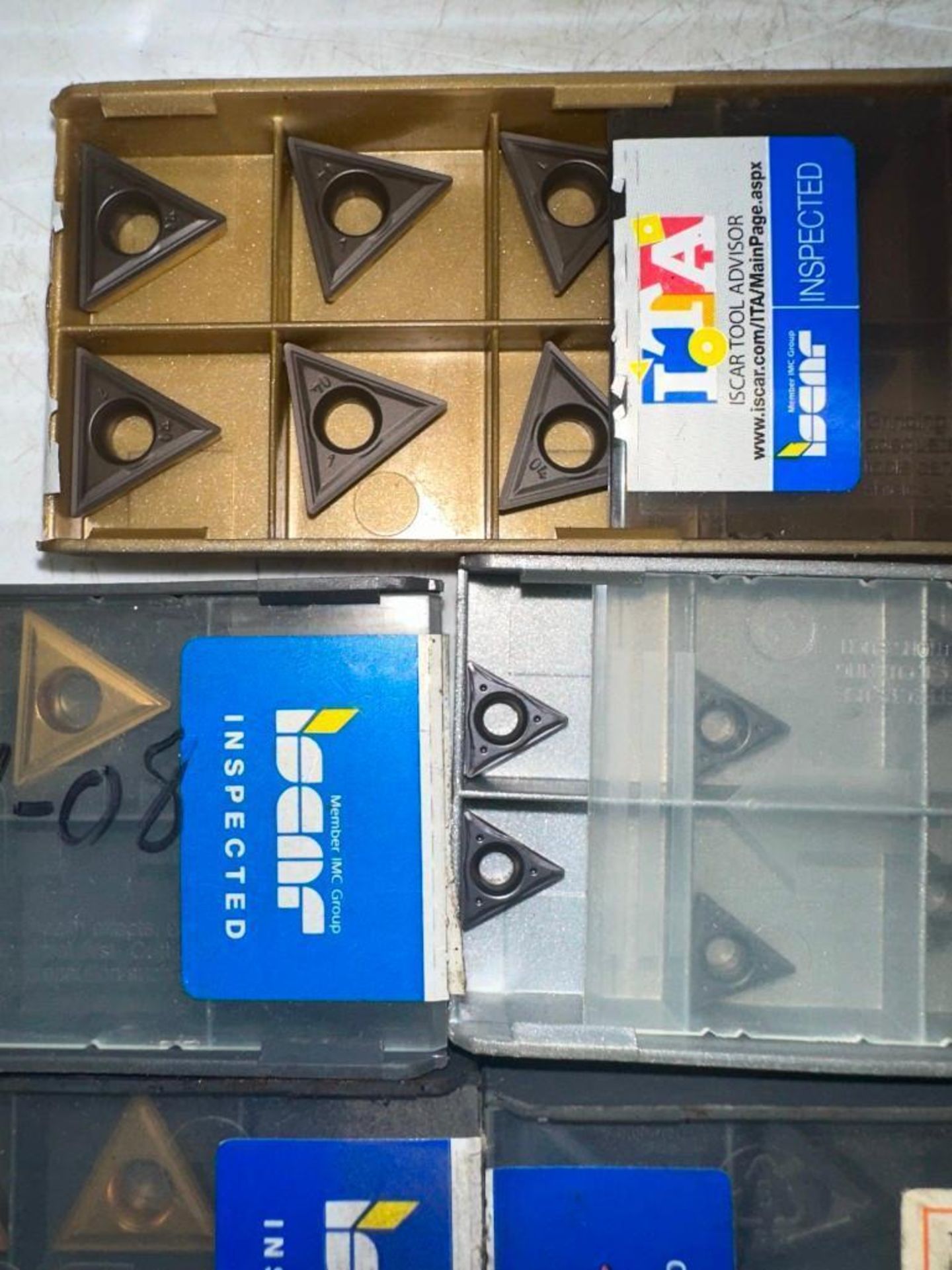 Lot of Misc. Iscar Carbide Inserts - Image 5 of 6