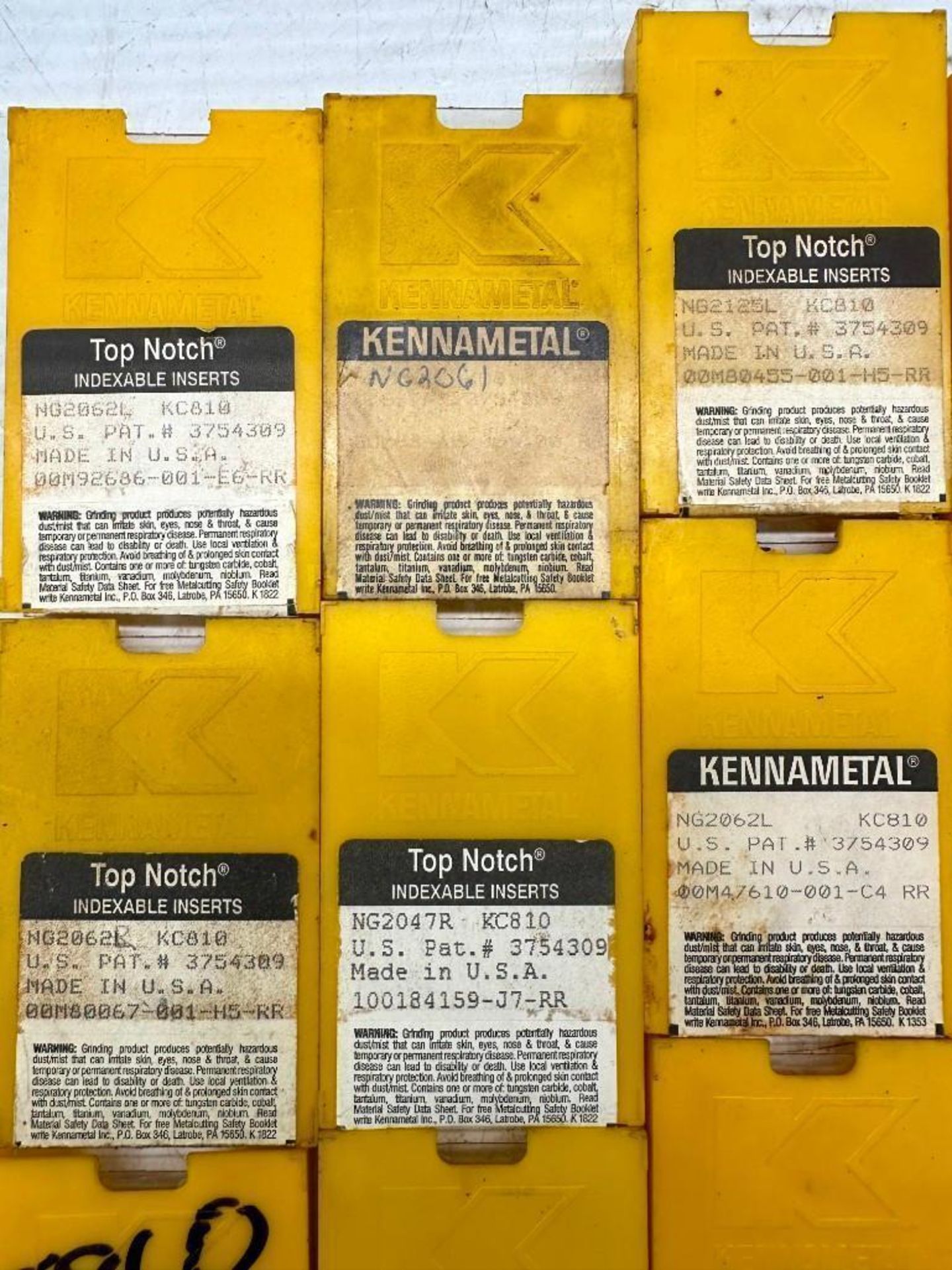 Lot of Misc. Kennametal Carbide Inserts - Image 6 of 8
