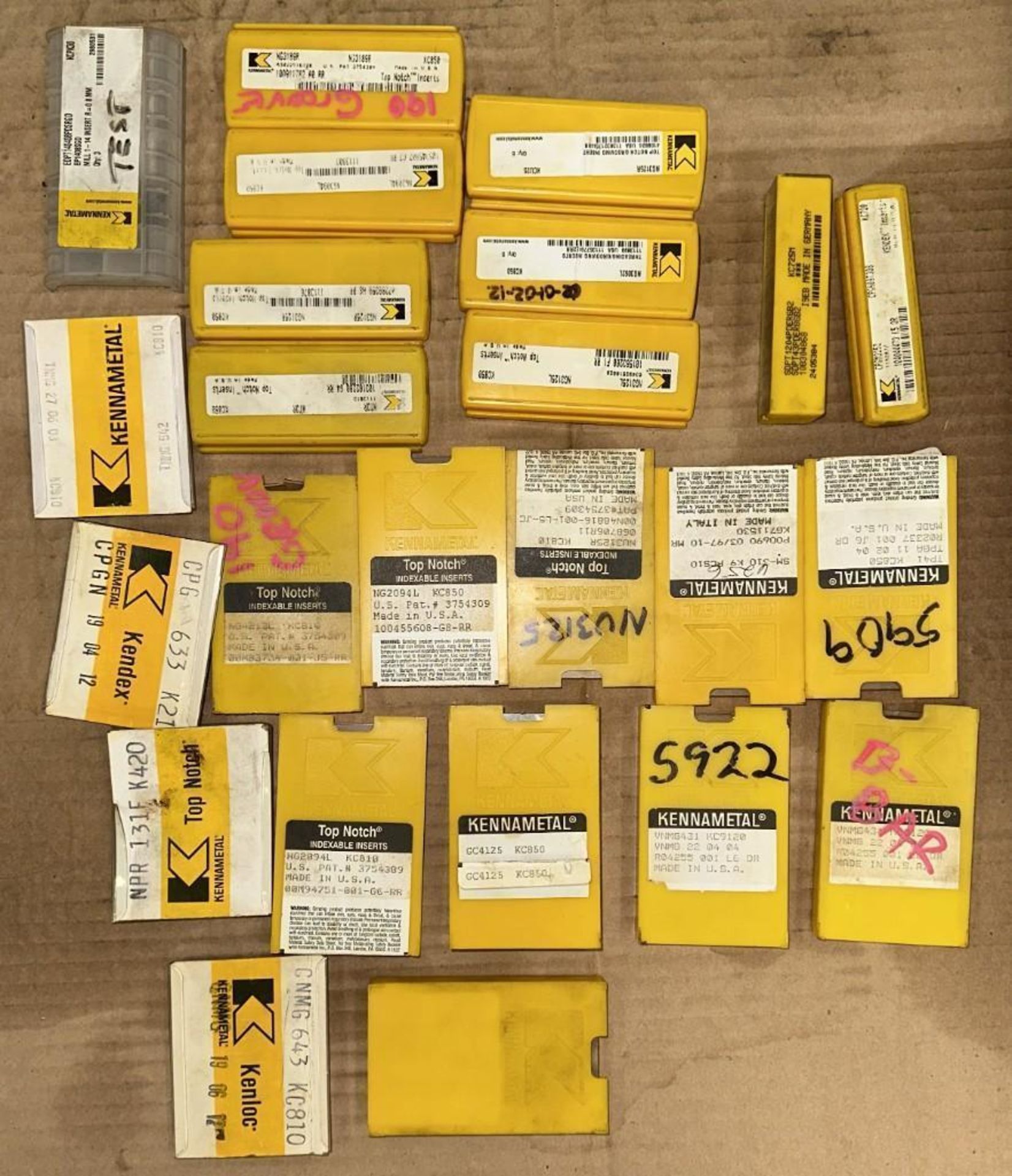 Lot of Misc. Kennametal Carbide Inserts - Image 4 of 7