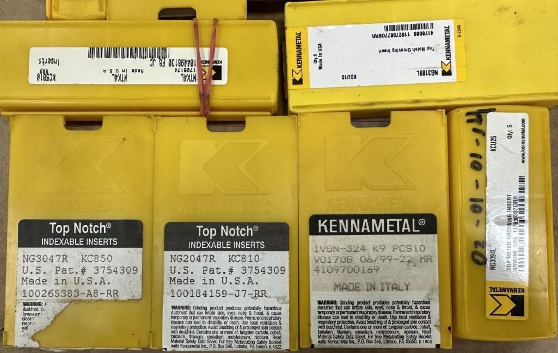 Lot of Misc. Kennametal Carbide Inserts - Image 6 of 6