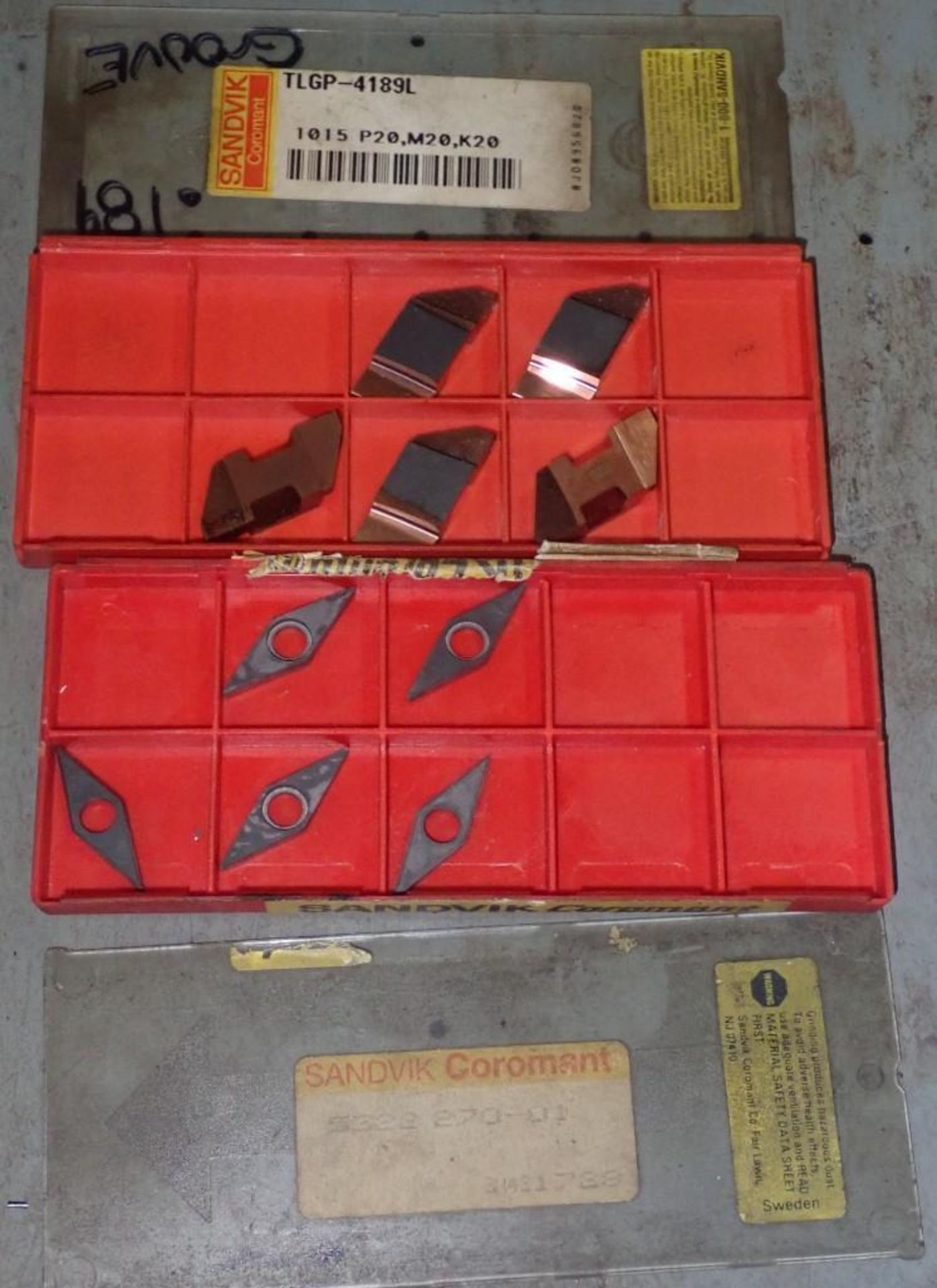 Lot of Misc Sandvik Carbide Inserts - Image 10 of 15