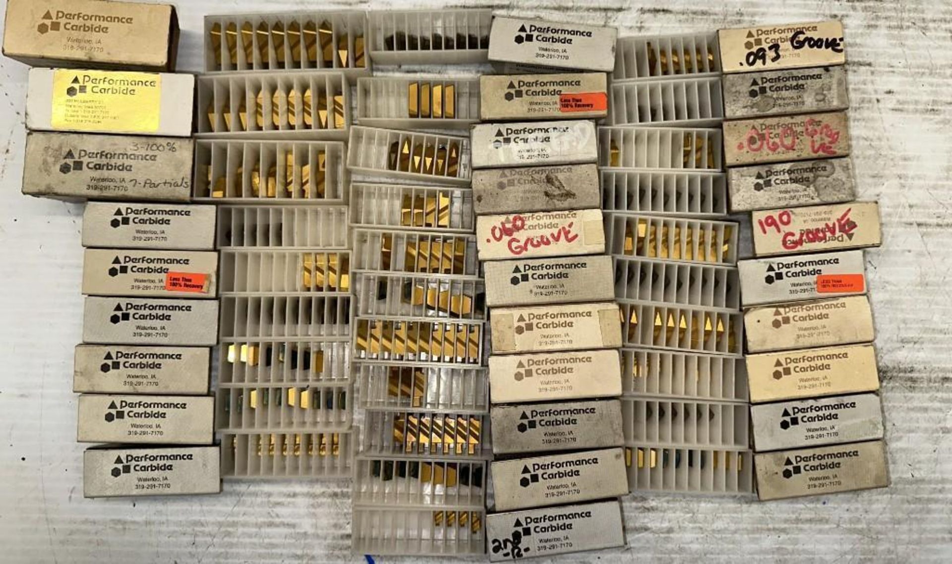 Lot of Misc. Performance Carbide Inserts - Image 2 of 10