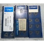 Lot of Komet #W29 34010.0403 Carbide Inserts