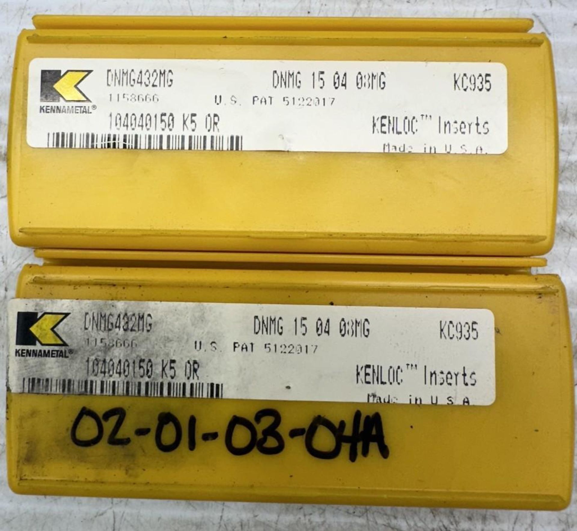 Lot of Kennametal #DNMG432MG Carbide Inserts - Image 2 of 2