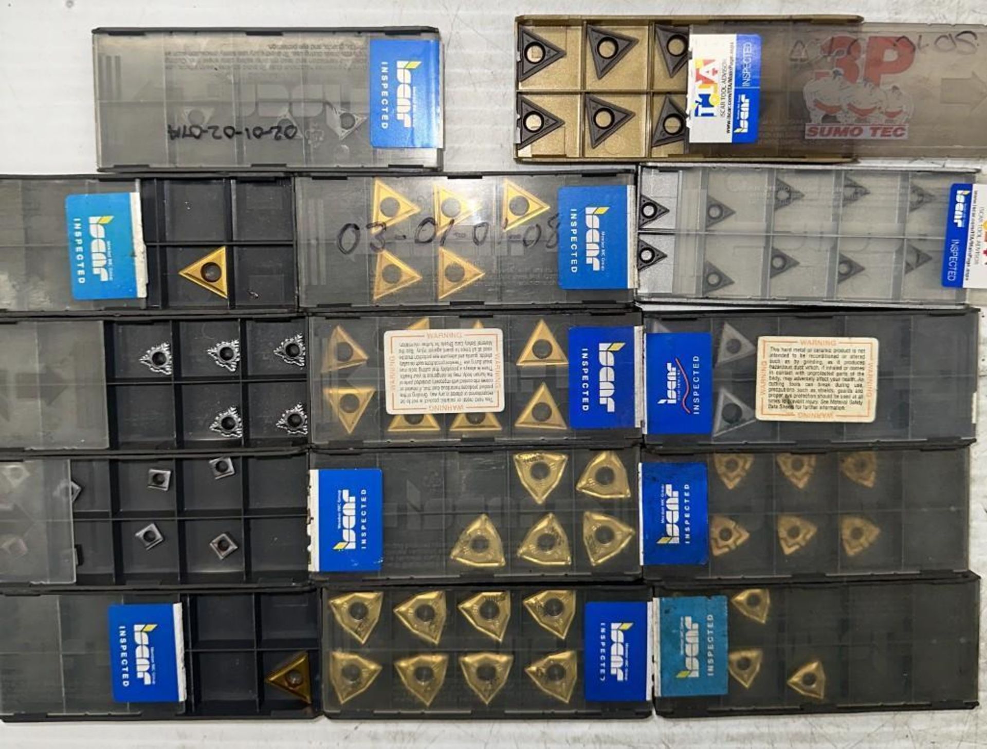 Lot of Misc. Iscar Carbide Inserts - Image 3 of 6