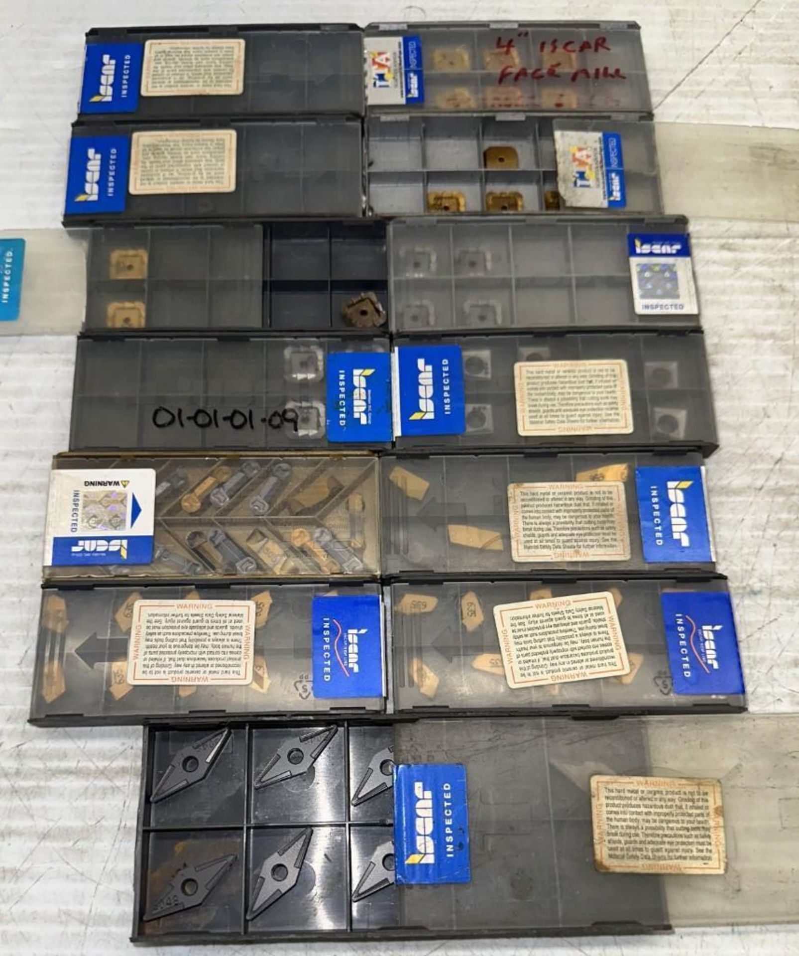 Lot of Misc. Iscar Carbide Inserts - Image 3 of 7