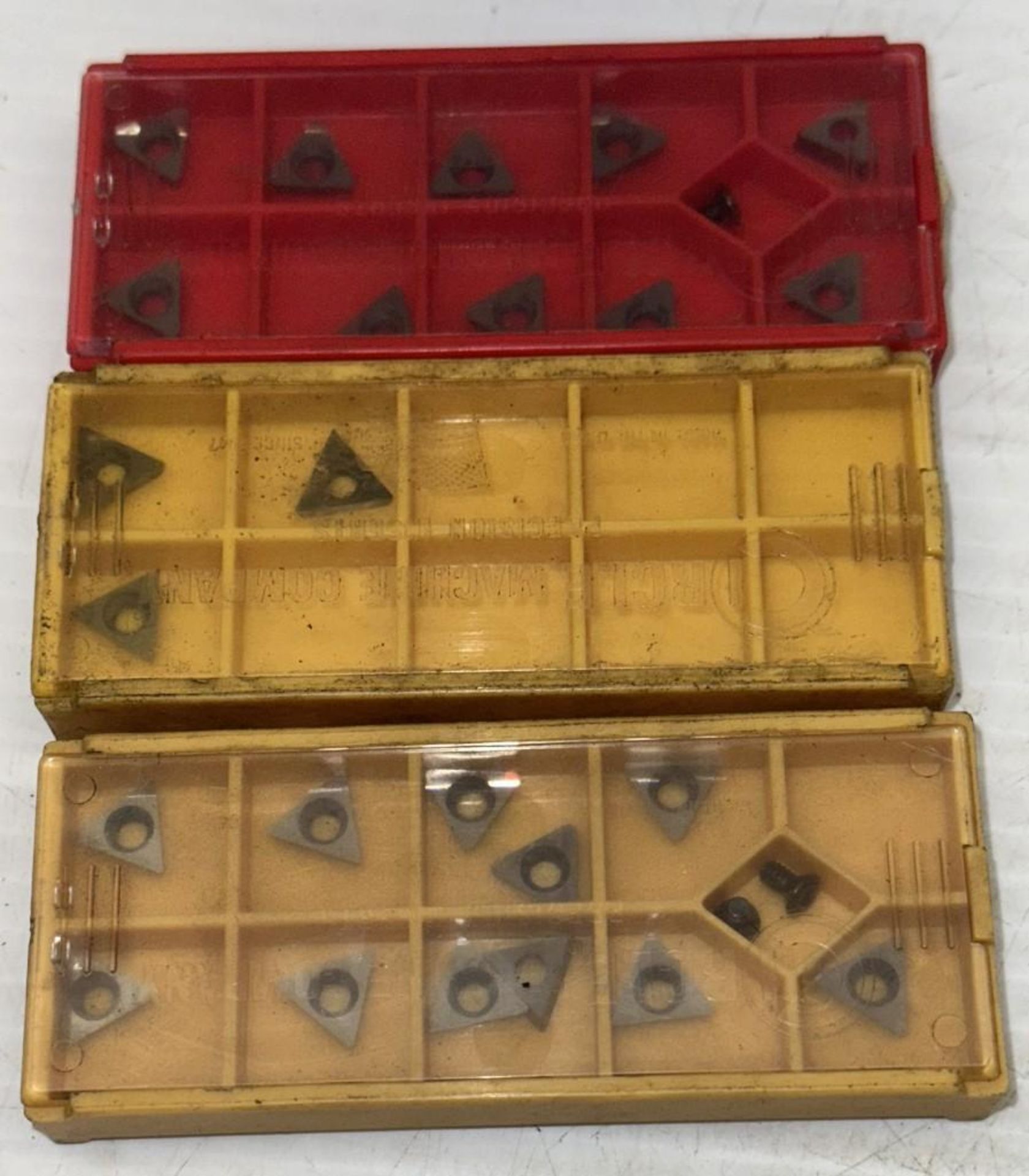 Lot of Misc. Circle Carbide Inserts - Image 2 of 3