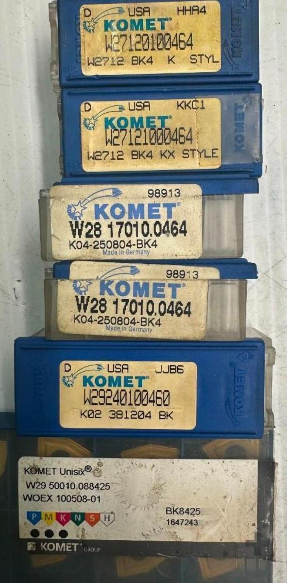 Lot of Misc. Komet Carbide Inserts - Image 4 of 4