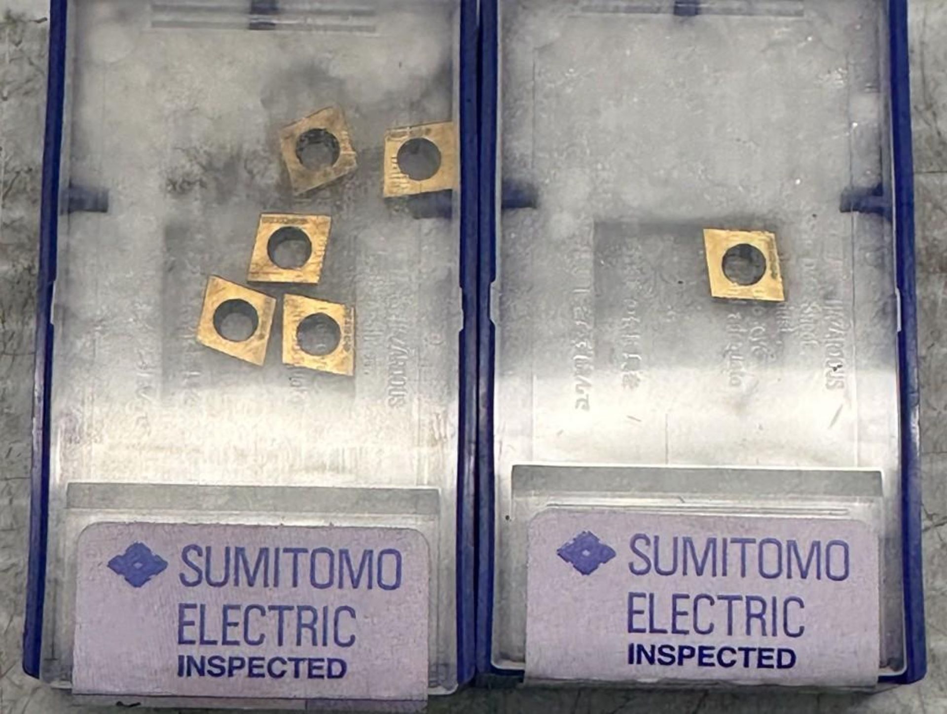 Lot of Sumitomo #2NC-CCGW060202 Carbide Inserts - Image 3 of 4