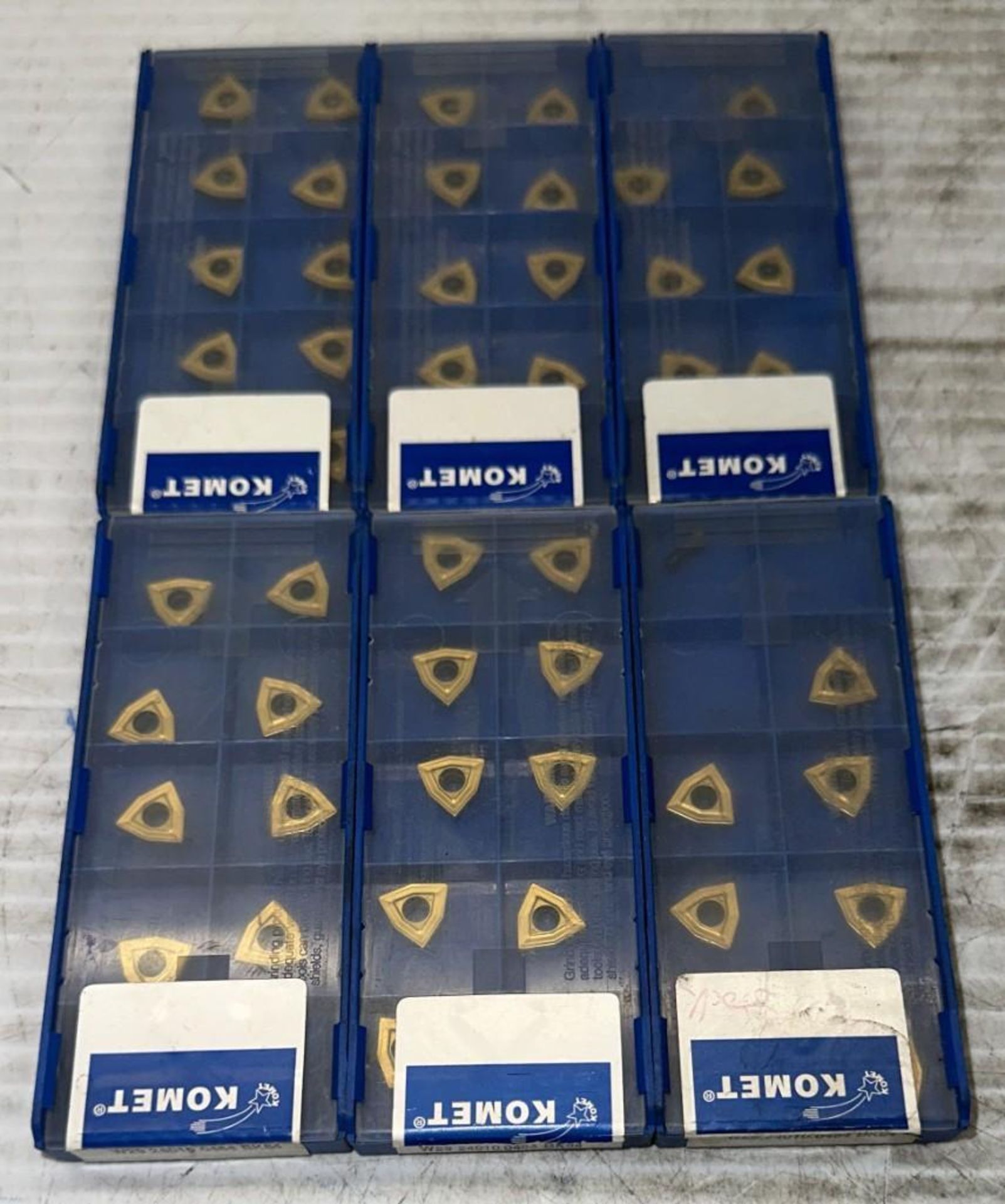 Lot of Komet #W29 24010.0484 Carbide Inserts