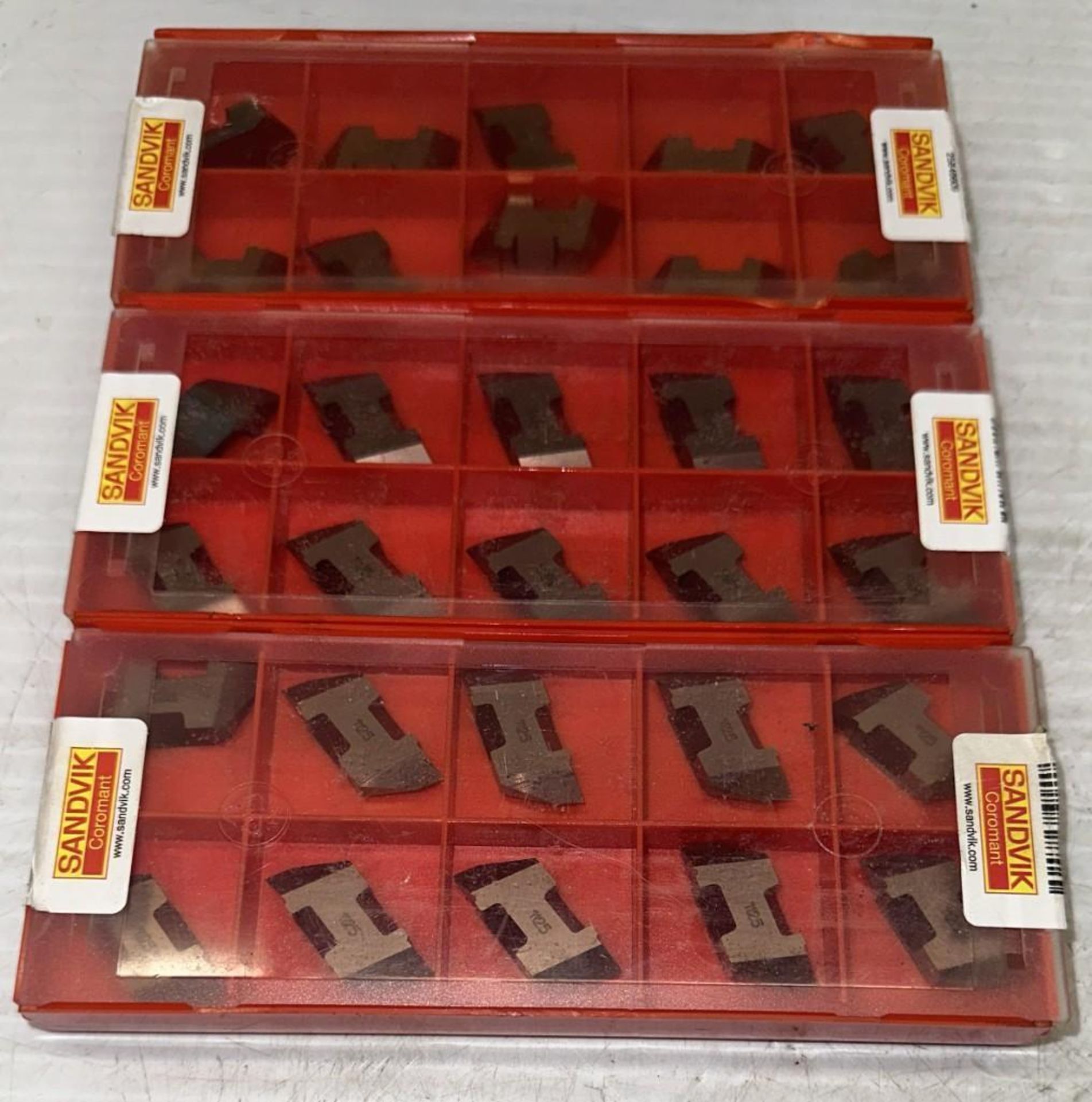 Lot of Sandvik #TLTP-4L Carbide Inserts - Image 2 of 3