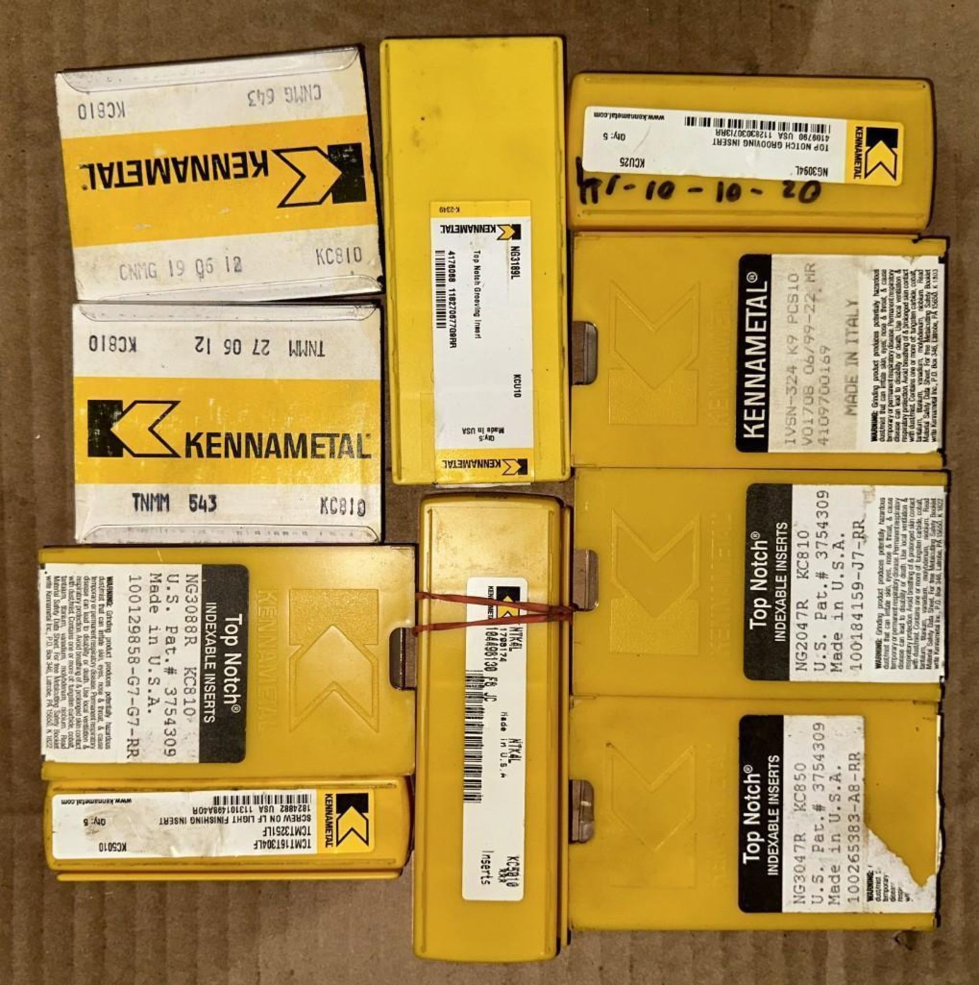 Lot of Misc. Kennametal Carbide Inserts - Image 4 of 6