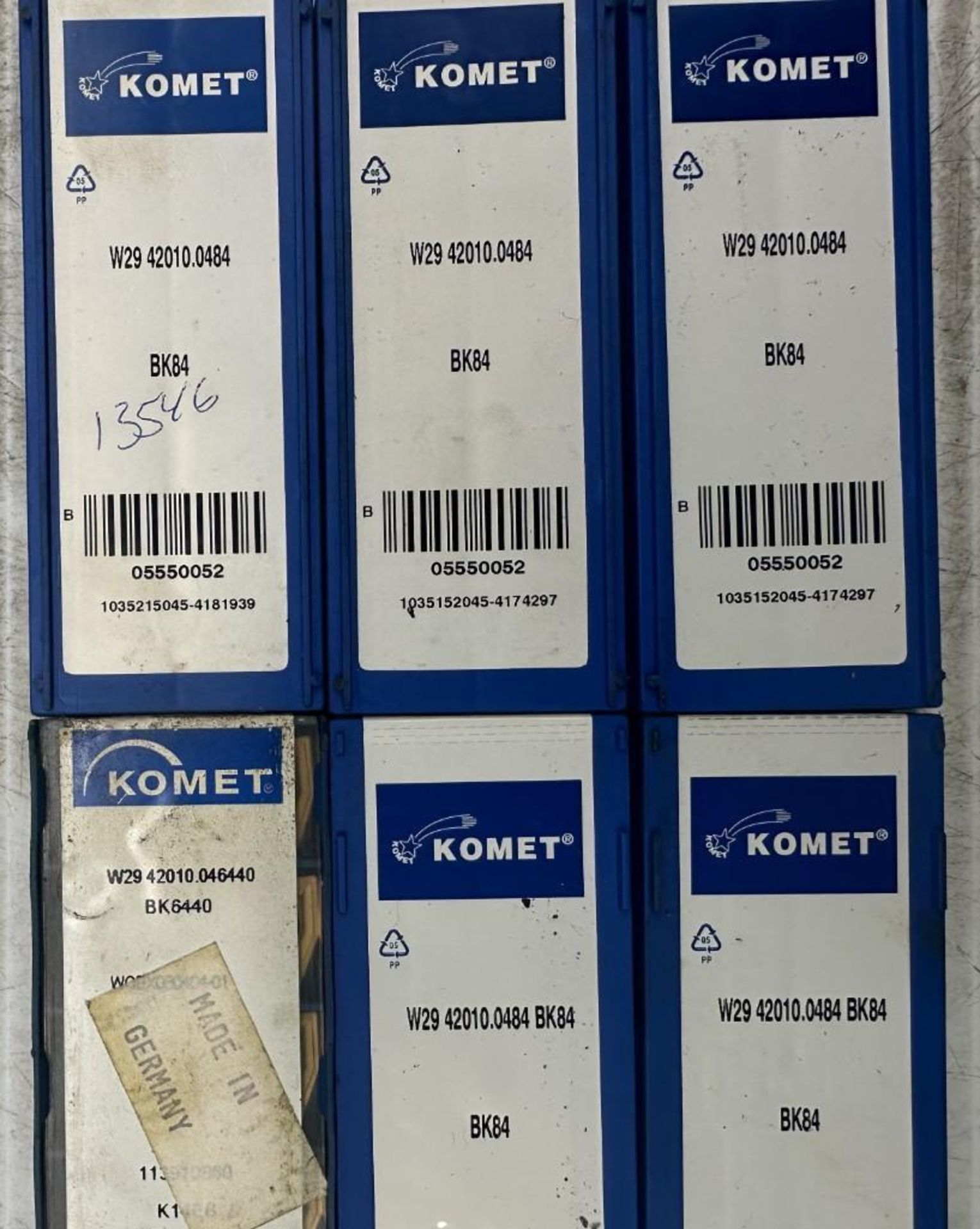 Lot of Komet #W29 42010.0484 Carbide Inserts - Image 4 of 4