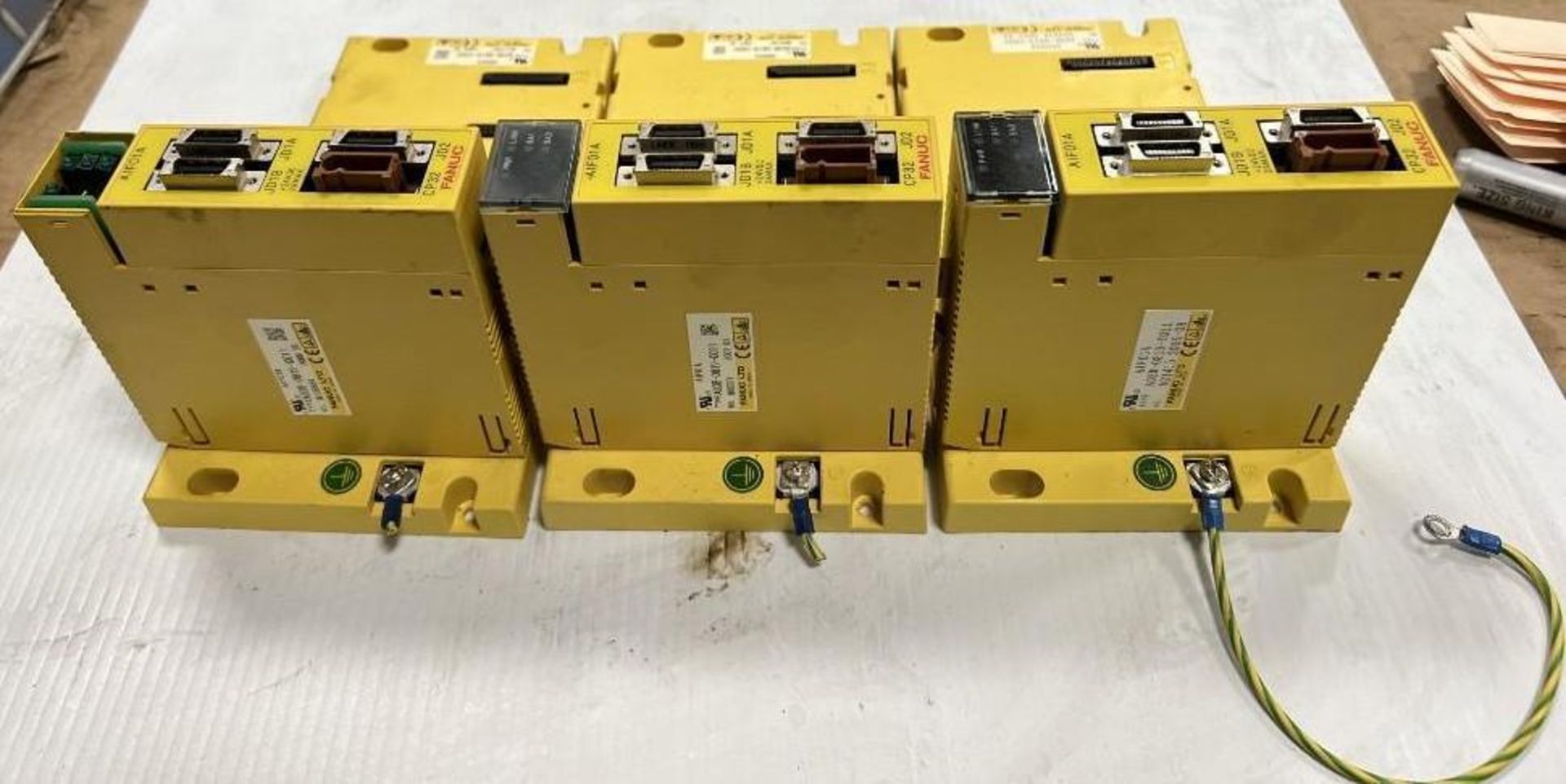 Lot of (3) Fanuc Base Boards w/#A03B-0819-C011 Modules - Image 5 of 8