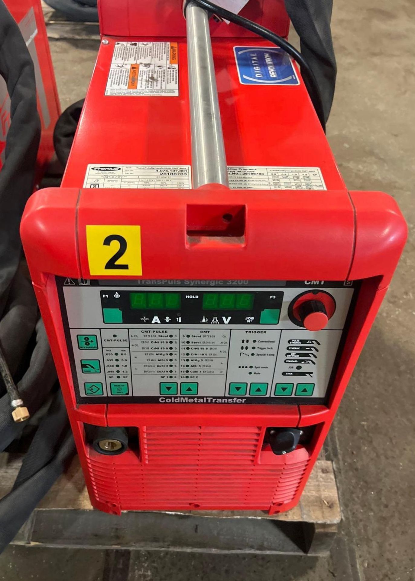 Lot of (2) Fronius Transpuls Synergic 3200 CMT Welder - Image 5 of 7