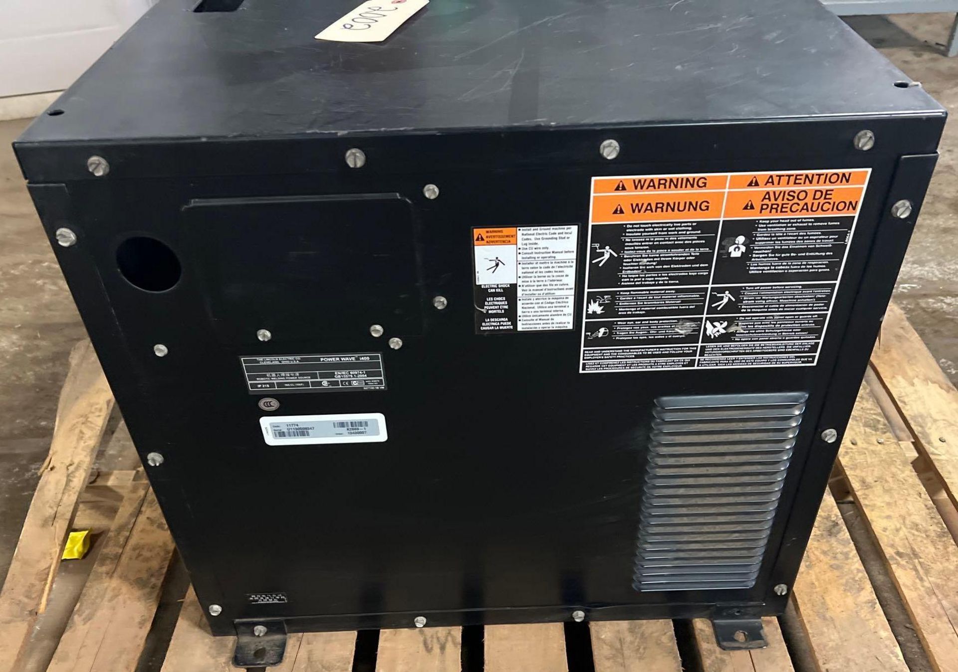 Lincoln Electric Power Wave i400 Power Source - Image 4 of 8