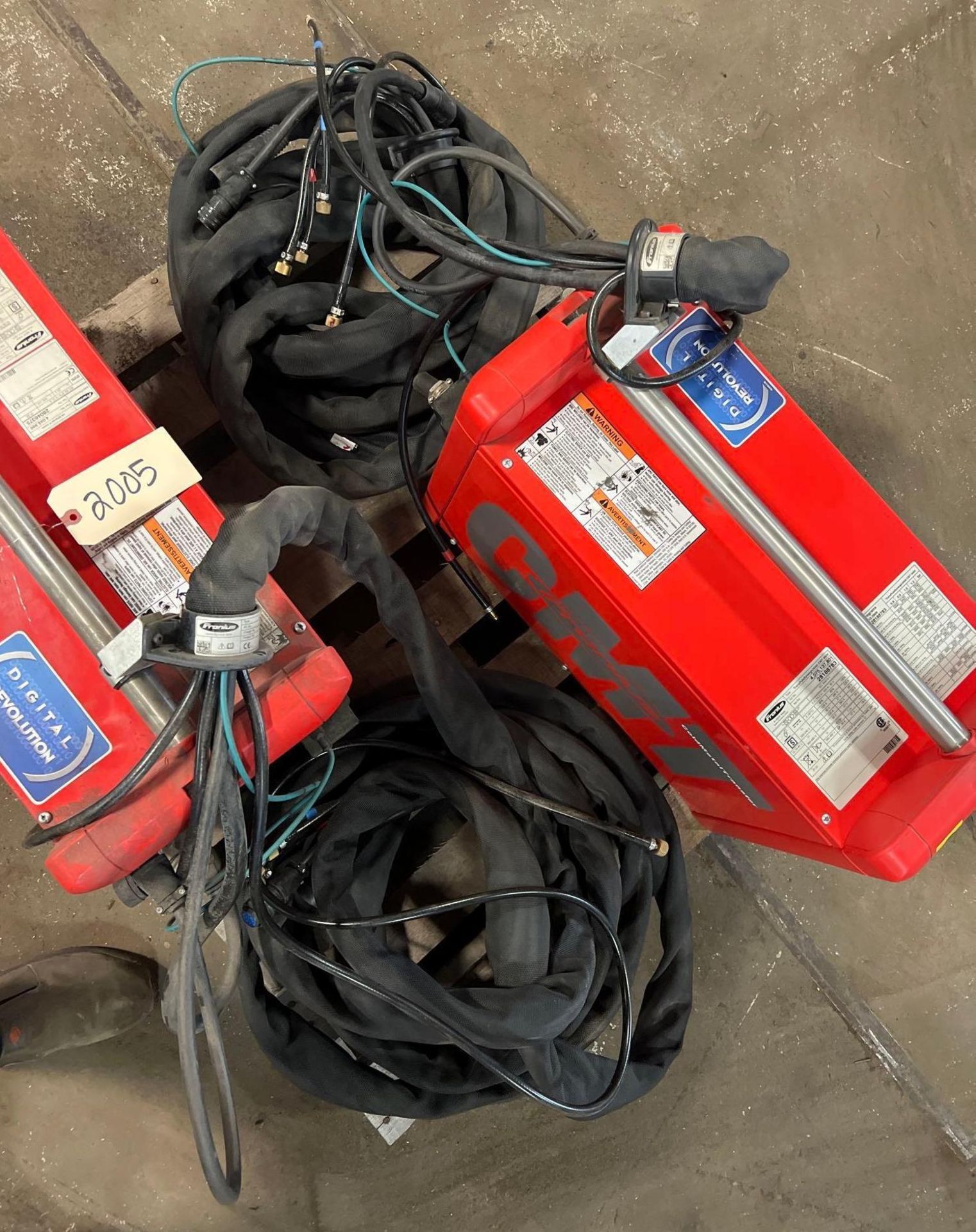 Lot of (2) Fronius Transpuls Synergic 3200 CMT Welder - Image 4 of 7