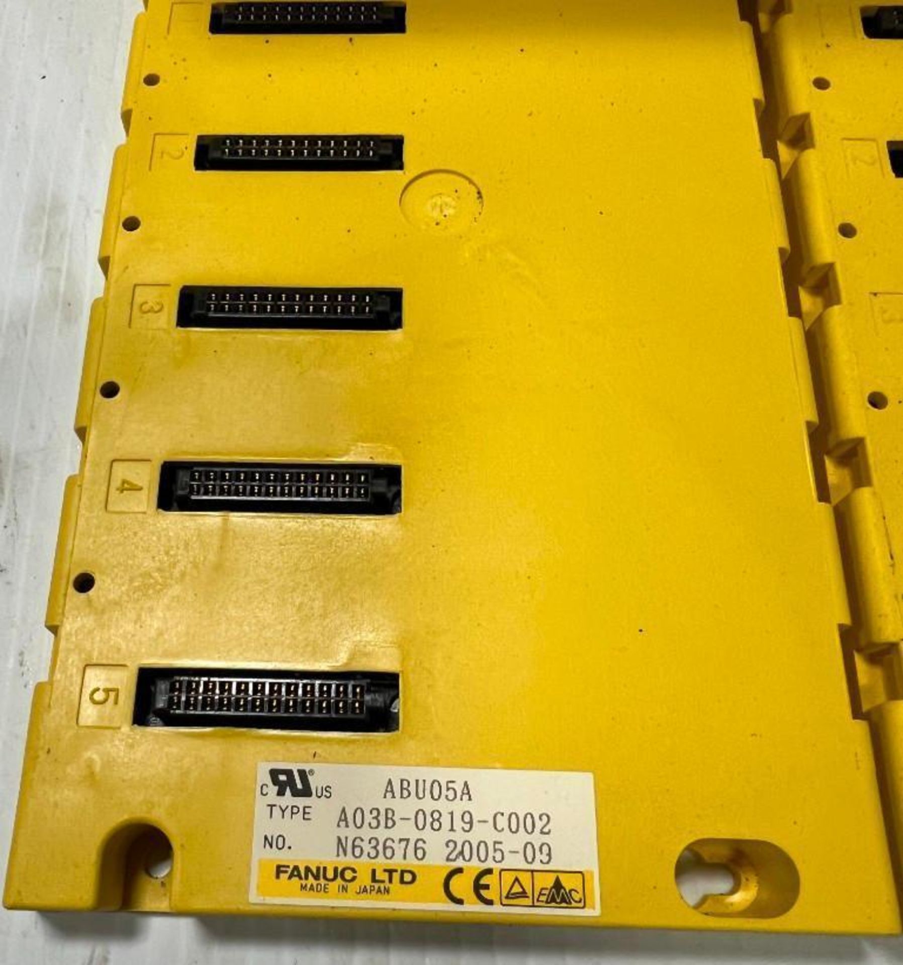Lot of (3) Fanuc Base Boards w/#A03B-0819-C011 Modules - Image 2 of 8