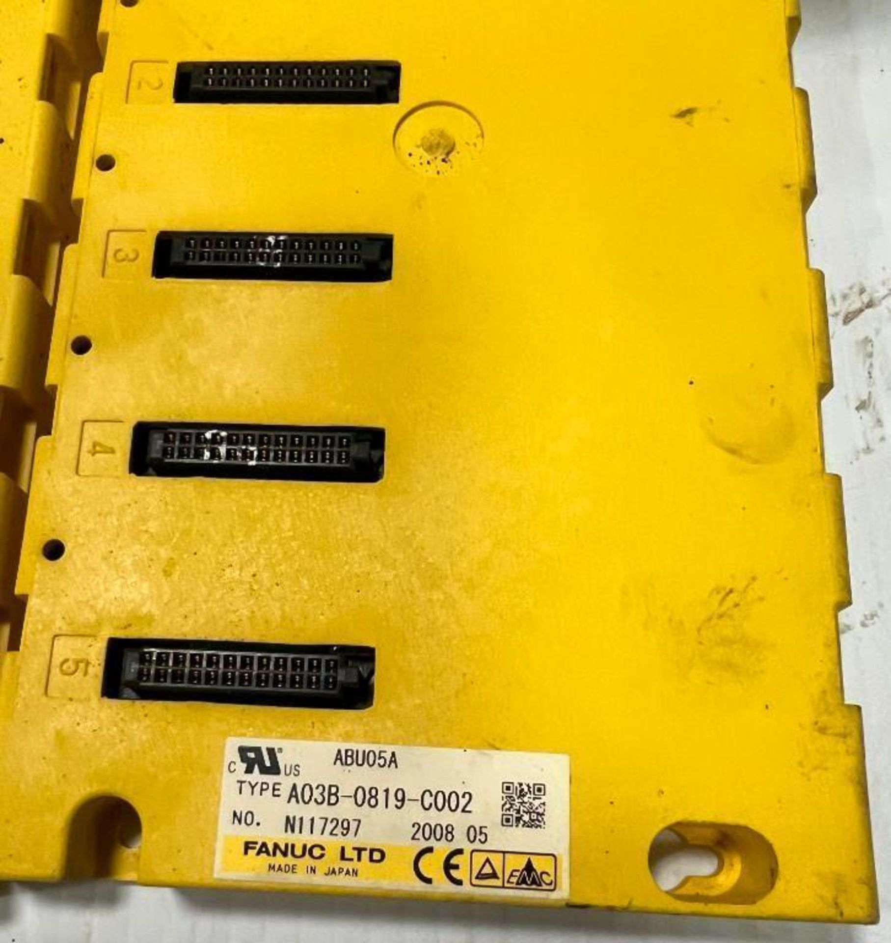 Lot of (3) Fanuc Base Boards w/#A03B-0819-C011 Modules - Image 4 of 8