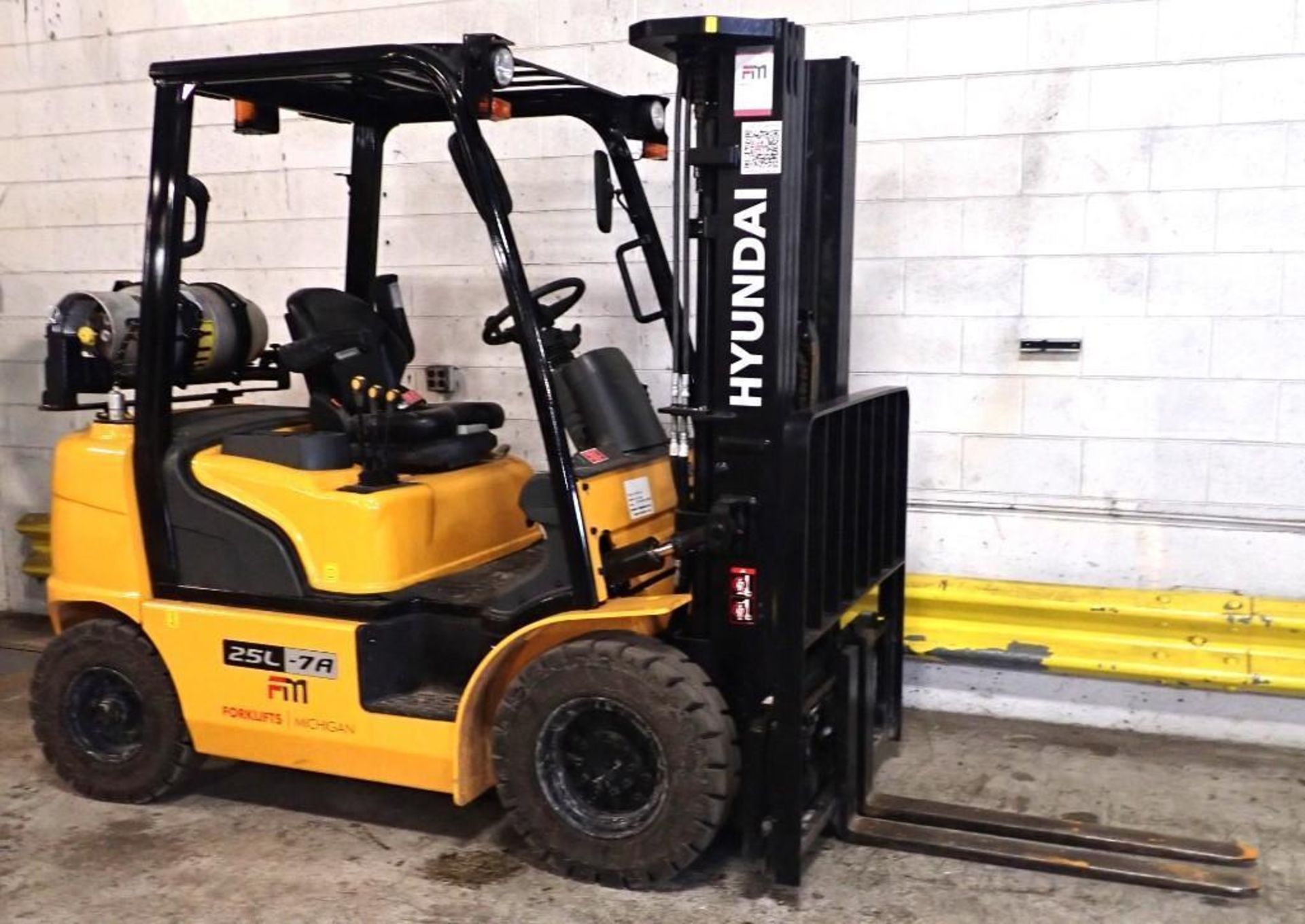 *NEW 2019* 5,000 Lb. Hyundai #25L-7A LP Lift Truck