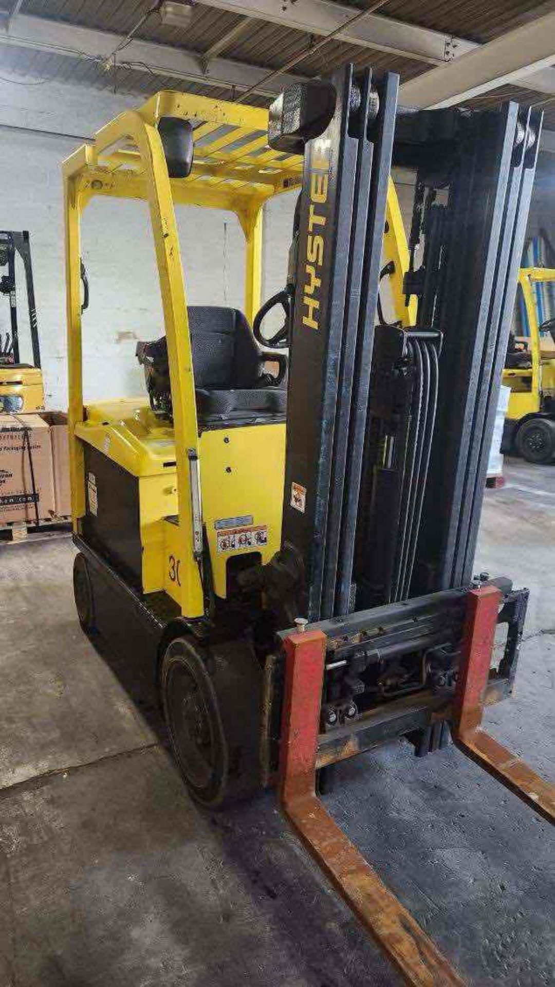 4,500 Lb. Cap Hyster E45XN-33 Electric Forklift