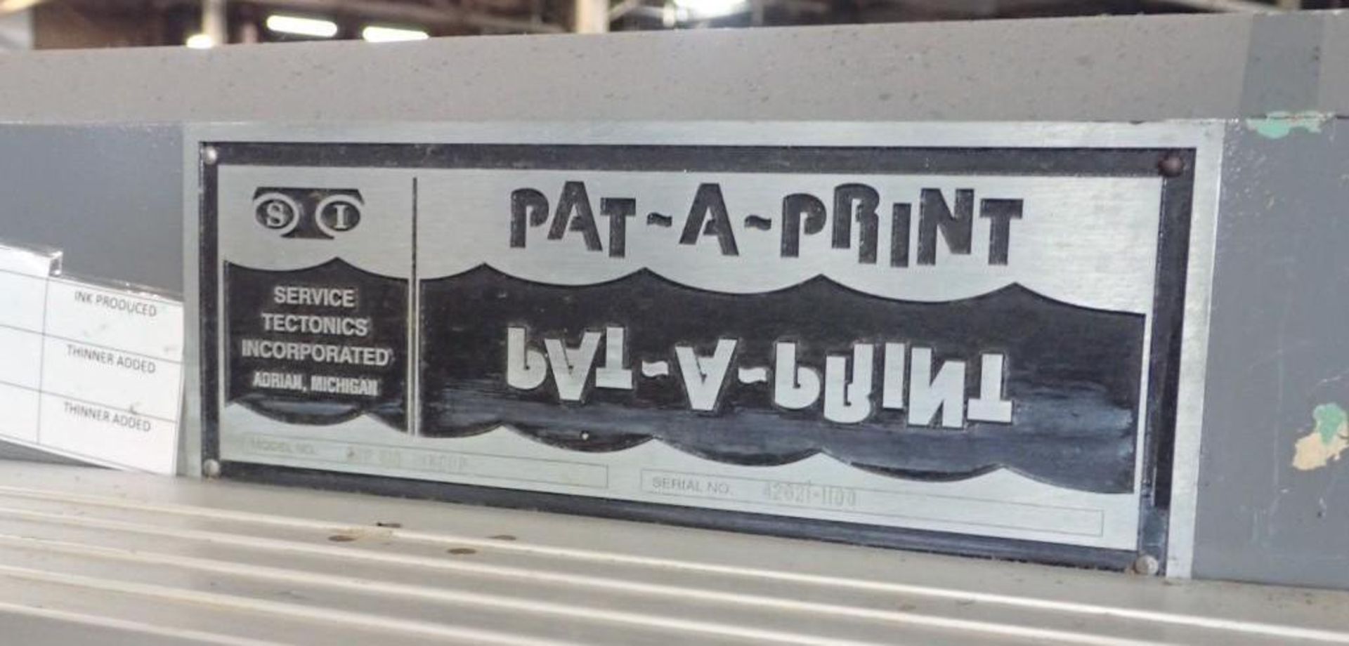 Pat-A-Print Pad Printing Machine - Image 3 of 12