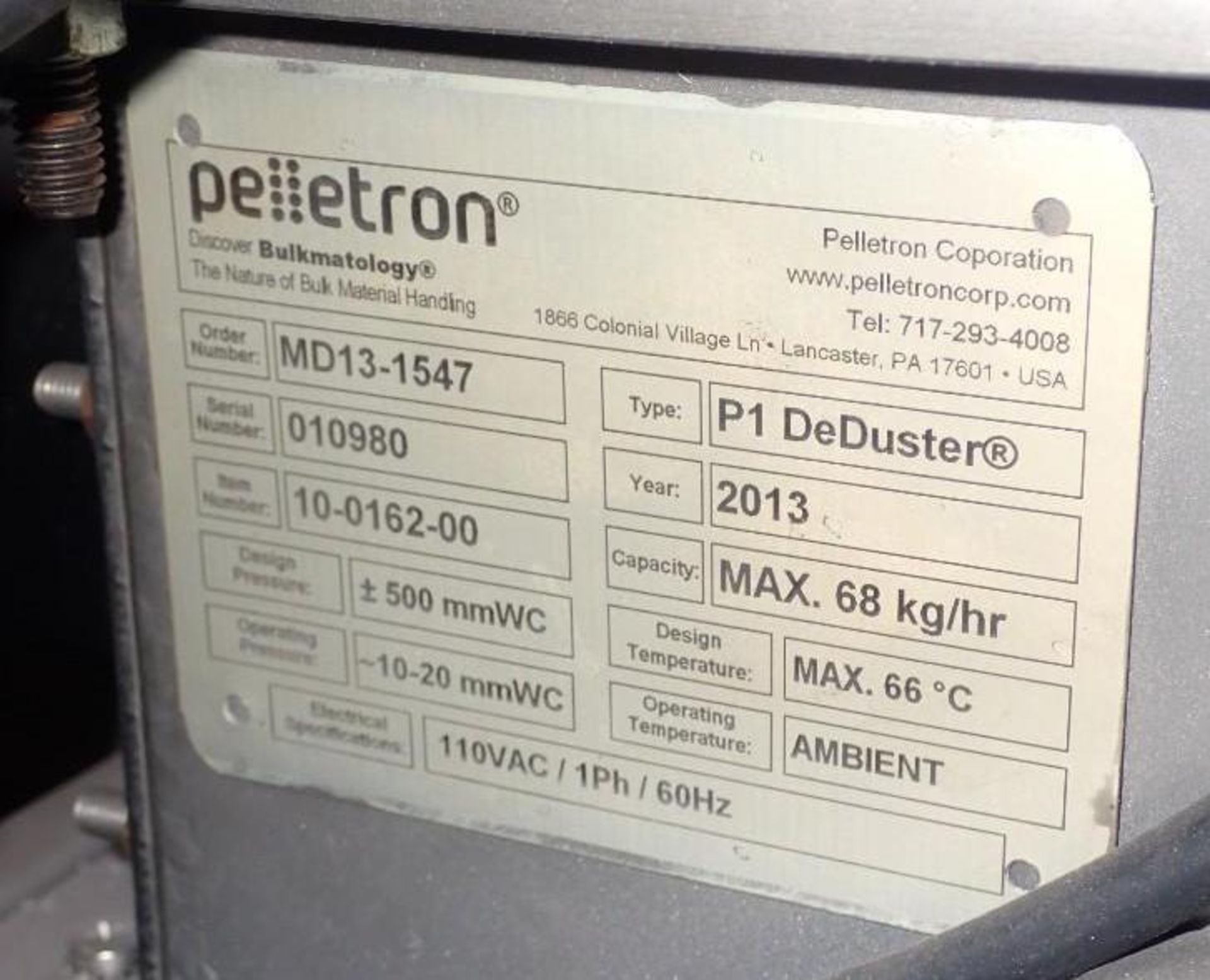Pelletron #P1 DeDuster - Image 5 of 5