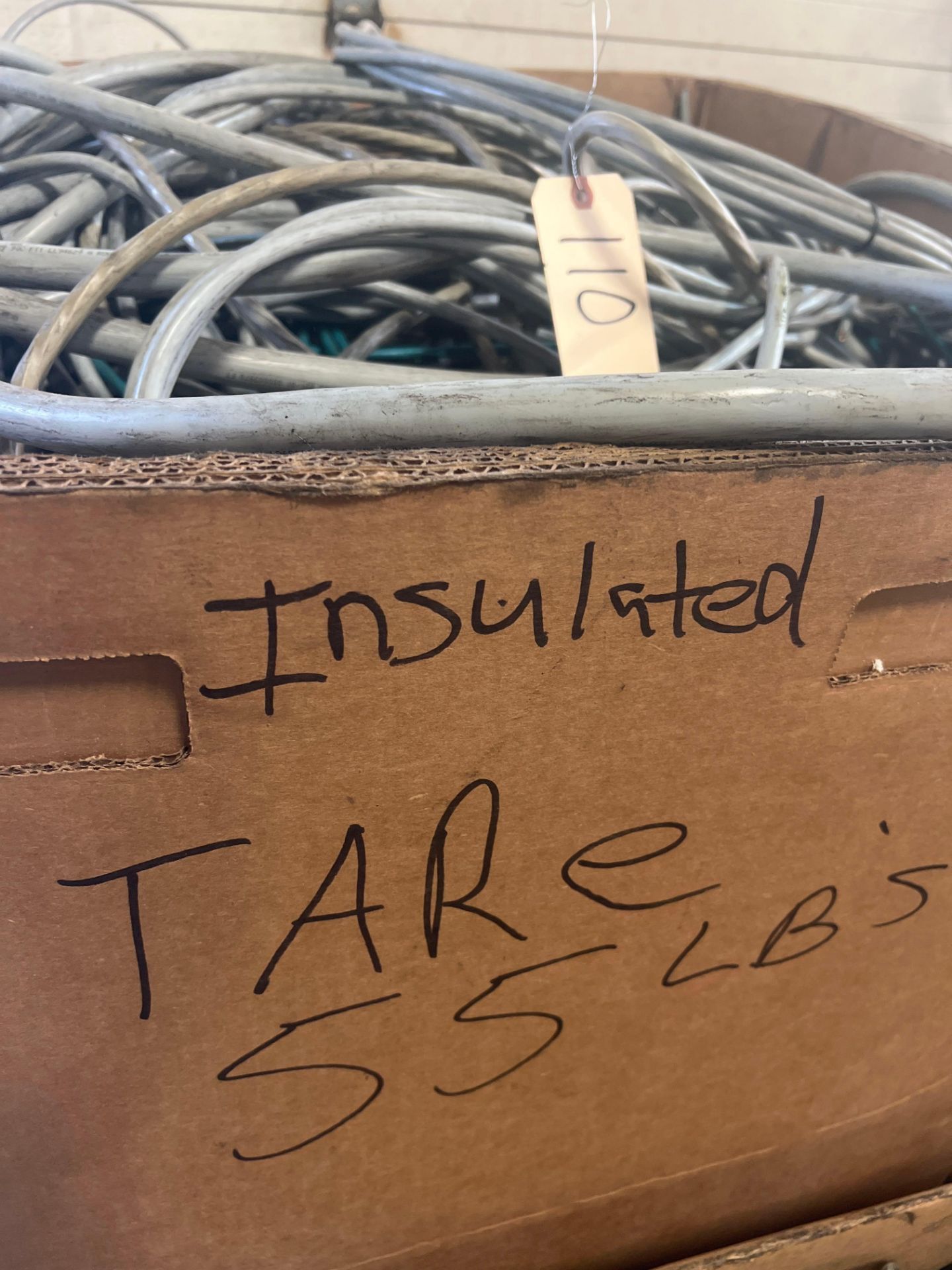 Scrap Wire (Insulated) 950 Lbs. (Includes Tare Weight) - Image 3 of 10