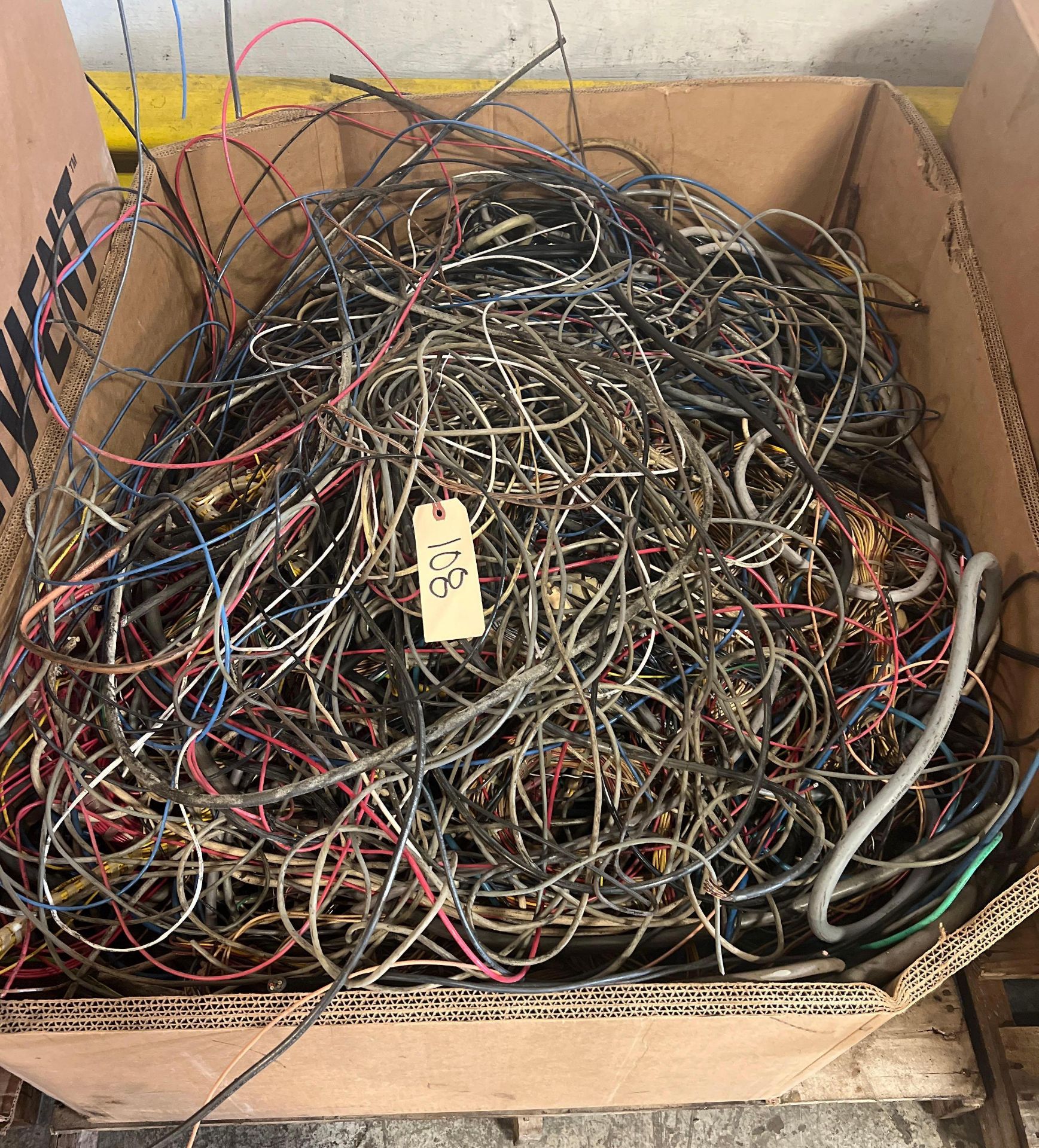 Scrap Wire (Insulated) 377 Lbs. (Includes Tare Weight)