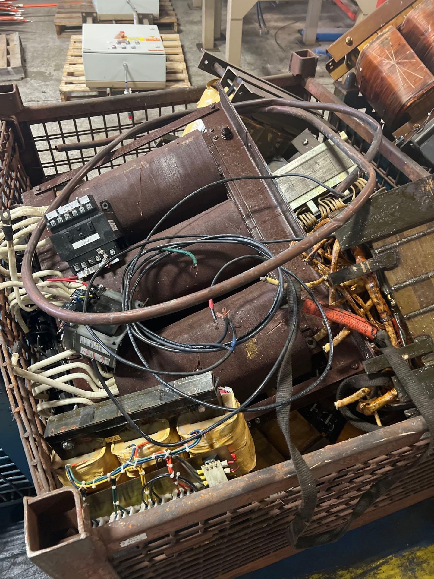 SCRAP COPPER TRANSFORMERS 2,940 LBS. (INCLUDES TARE WEIGHT)