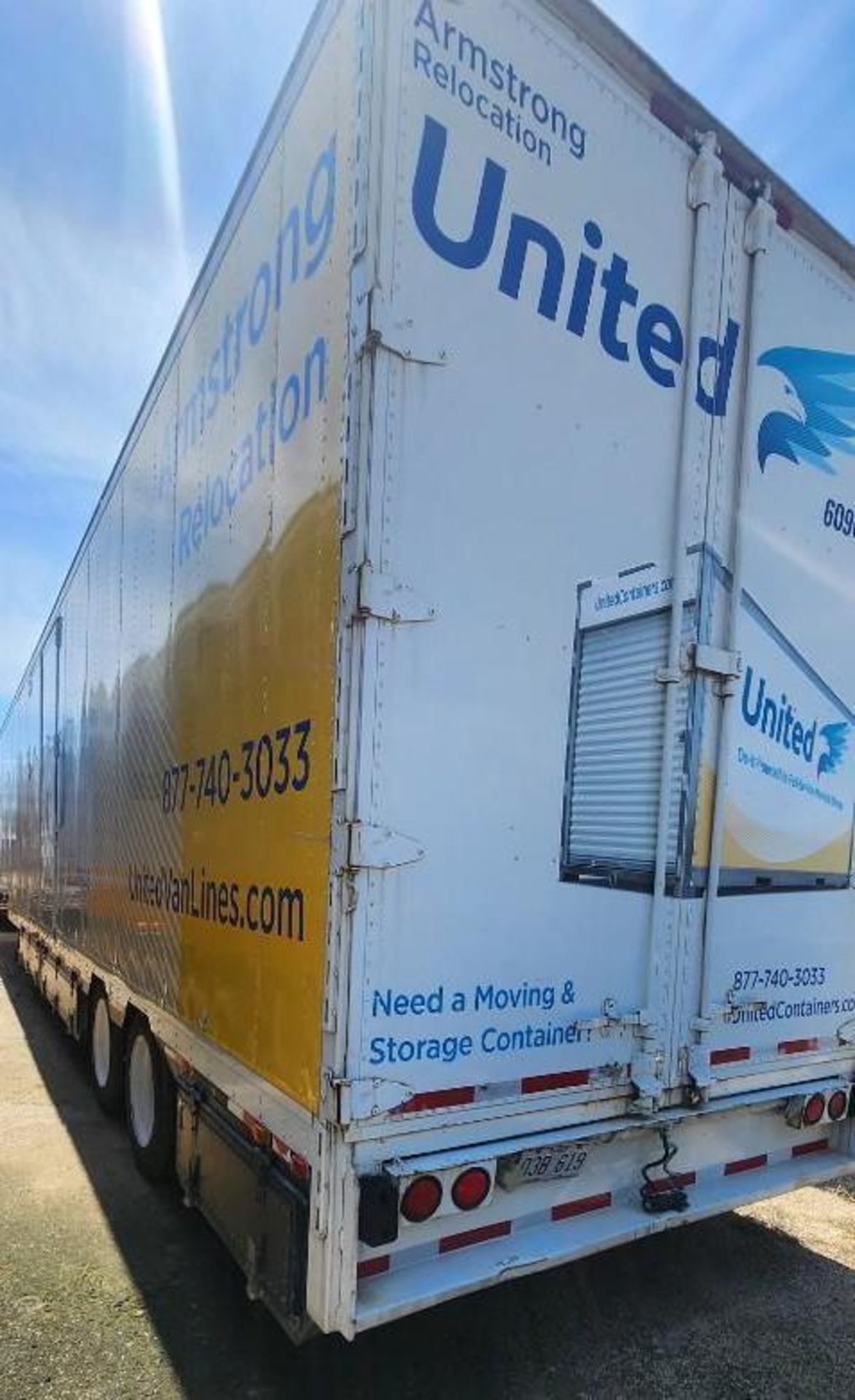 1999 51' Kentucky Moving Semi Trailer - Image 2 of 6