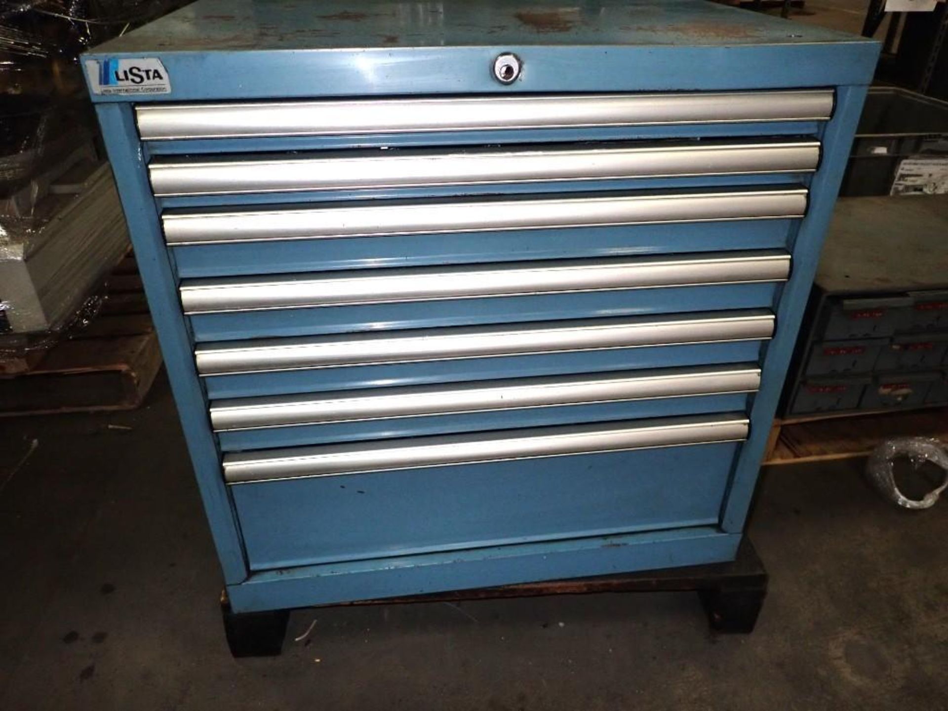 7 Drawer Lista Tool Cabinet - Image 3 of 10