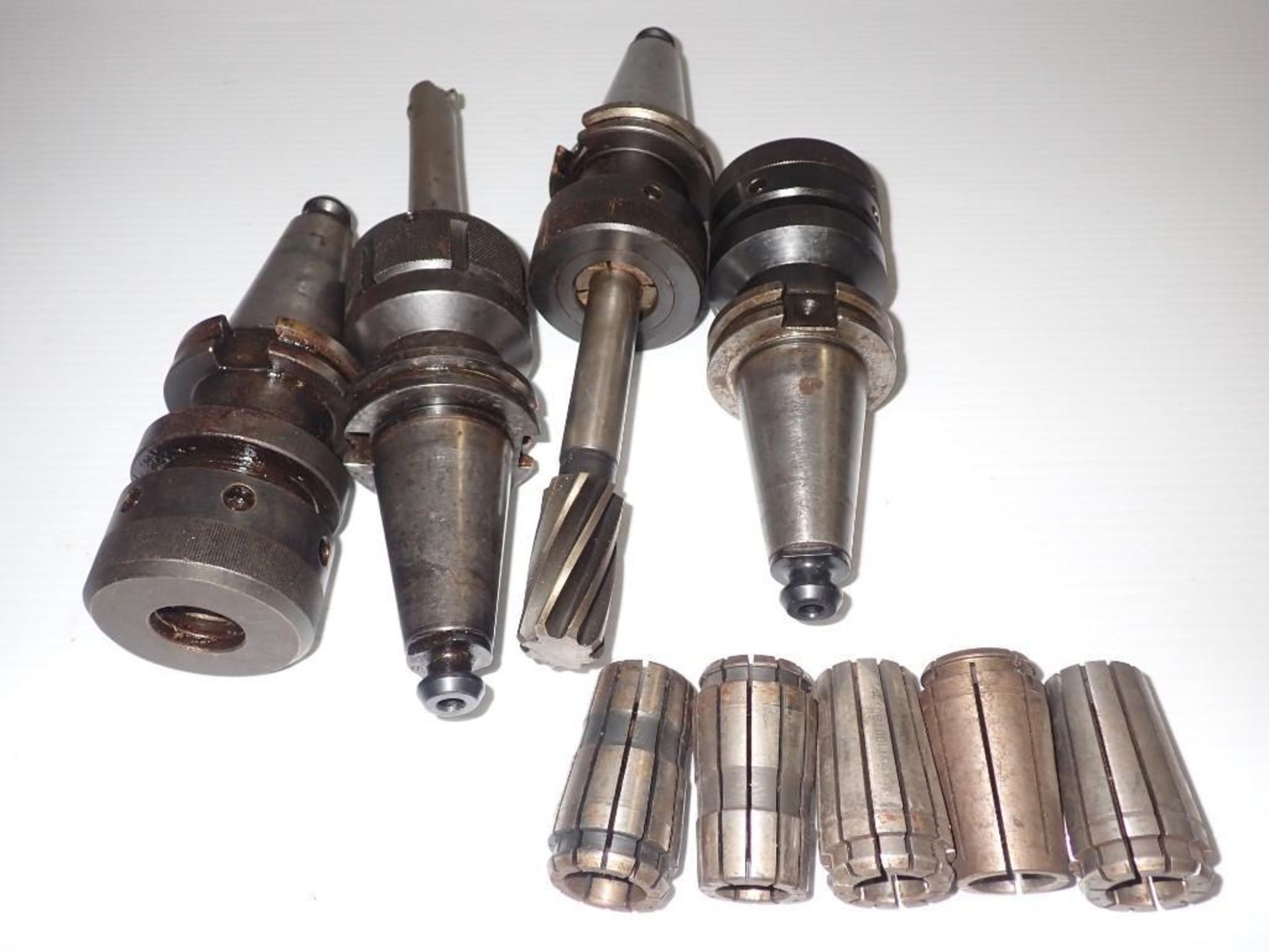 Lot of (4) CAT40 Collet Chucks - TG100 - Image 2 of 5
