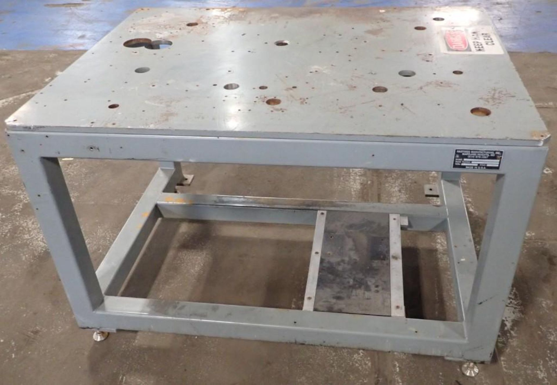 35" x 50" Steel Layout / Welding Table - Image 3 of 4