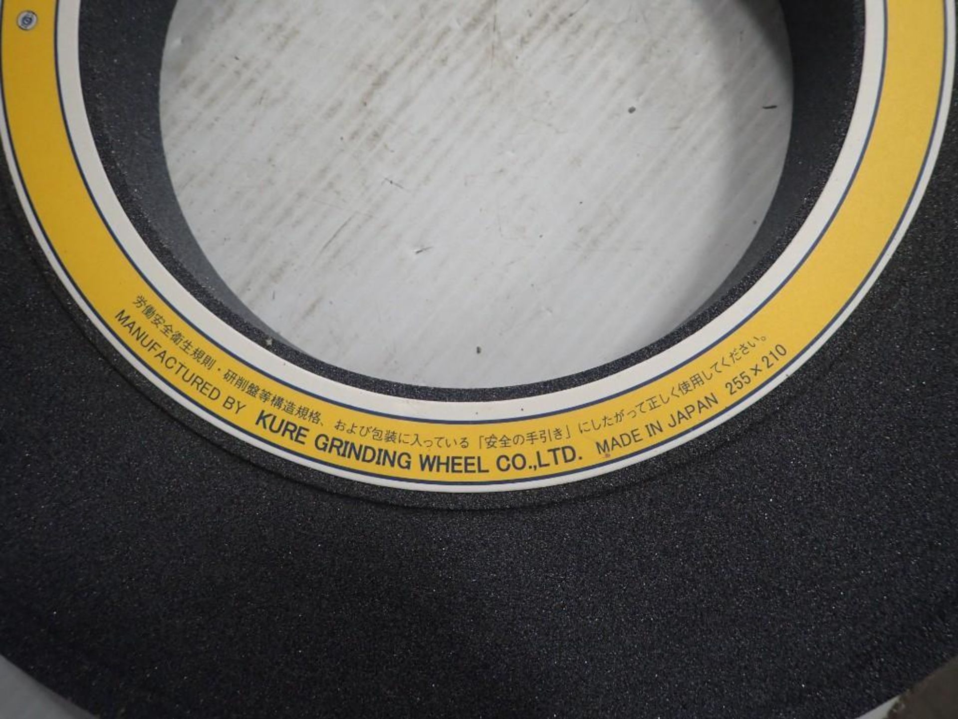 Lot of (2) 16" Grinding Wheels w/ 8" Arbor - Image 5 of 9