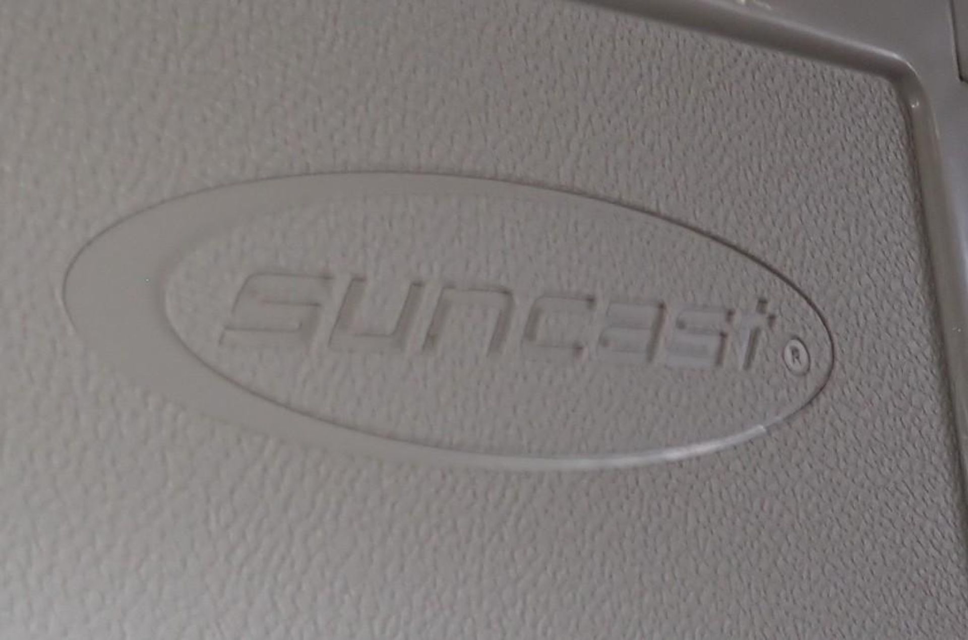 Suncast Plastic Storage Cabinet - Image 3 of 4