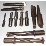 Lot of Spade Drills & Misc. Cutters