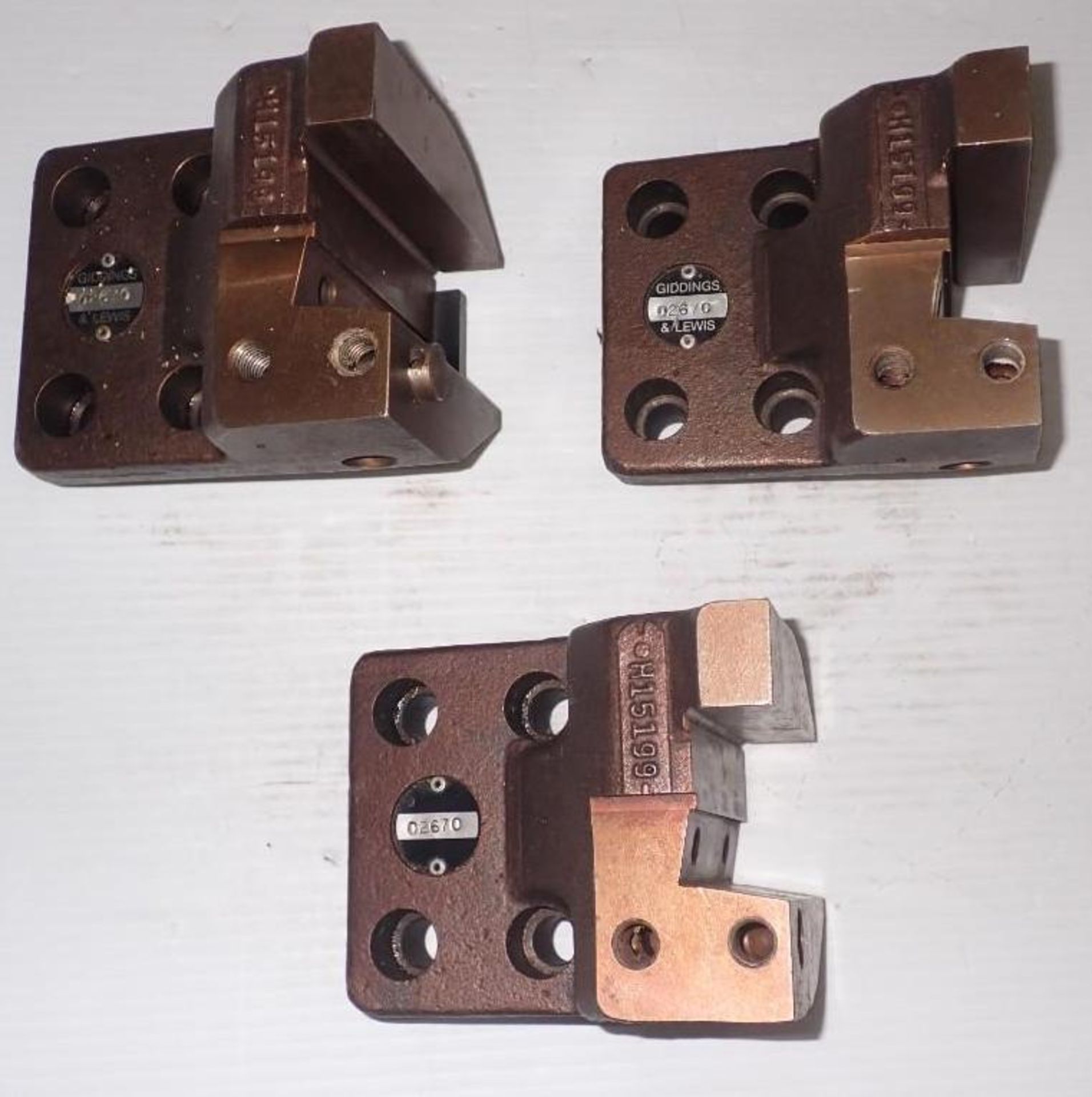 Lot of (3) Lathe Toolholders