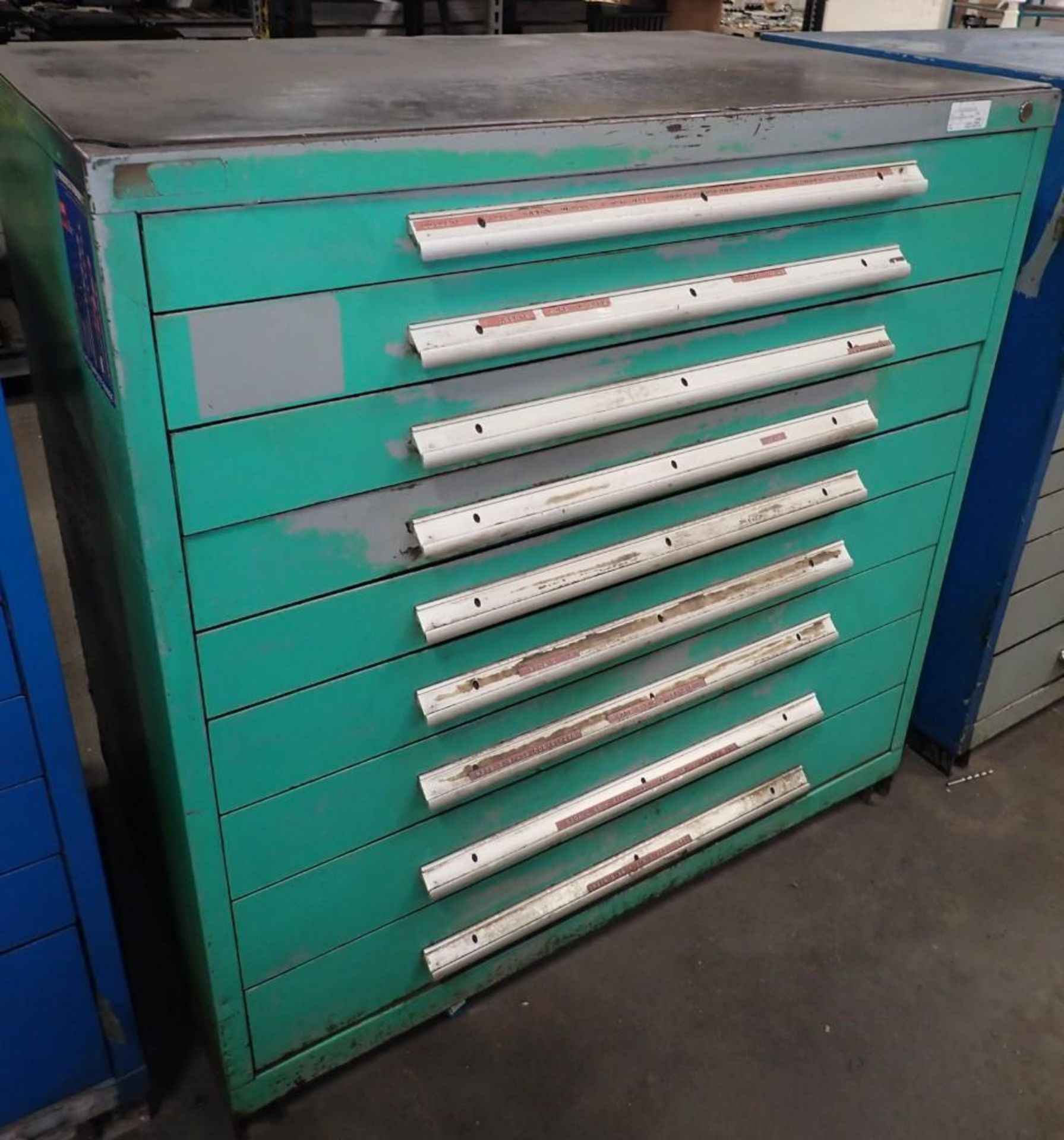 9 Drawer Tool Cabinet - Image 2 of 12