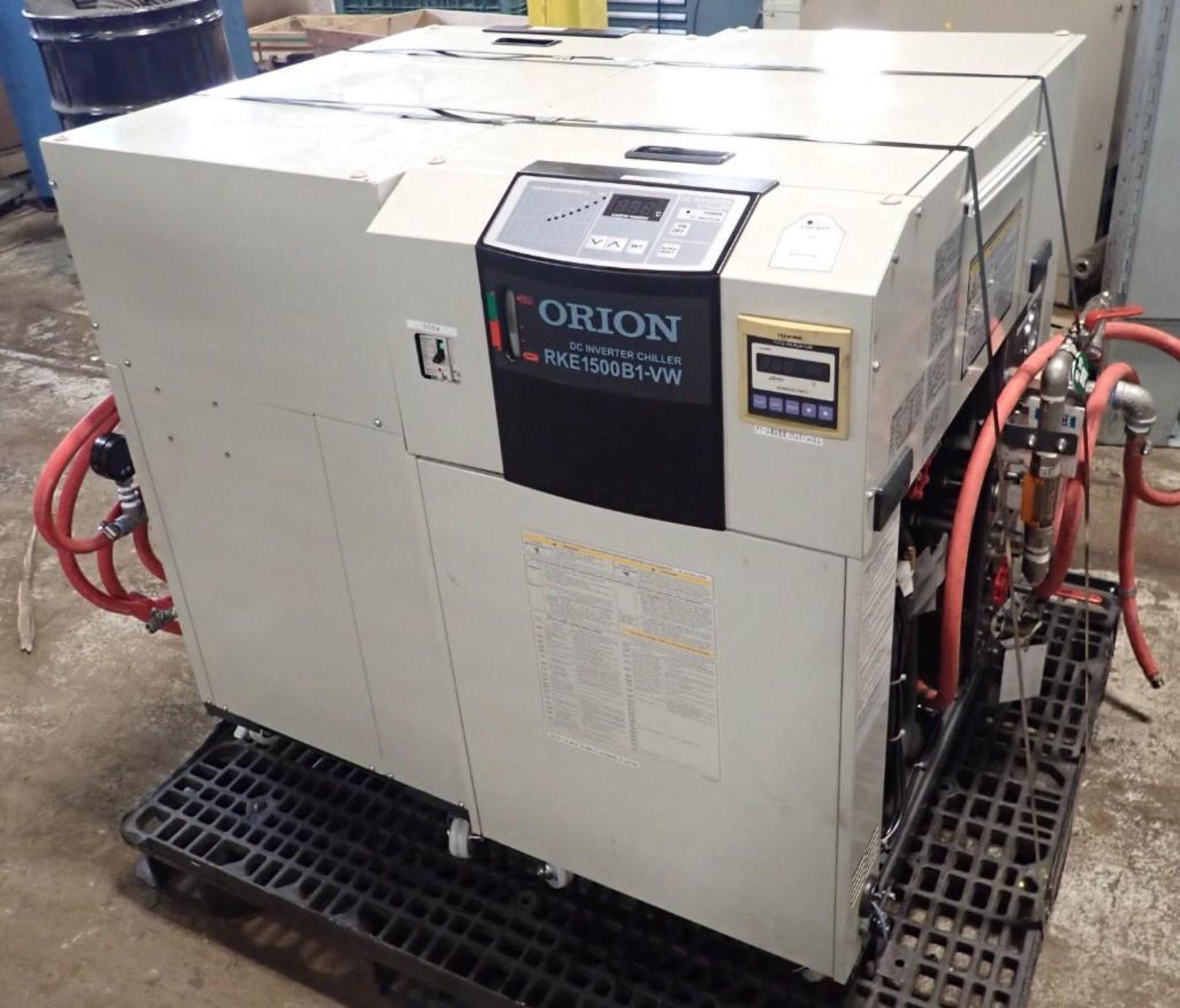 Lot of (2) Orion #RKE1500B1-VW-G2-SP Inverted Chillers