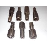 Lot of Morse Taper Adapter Units