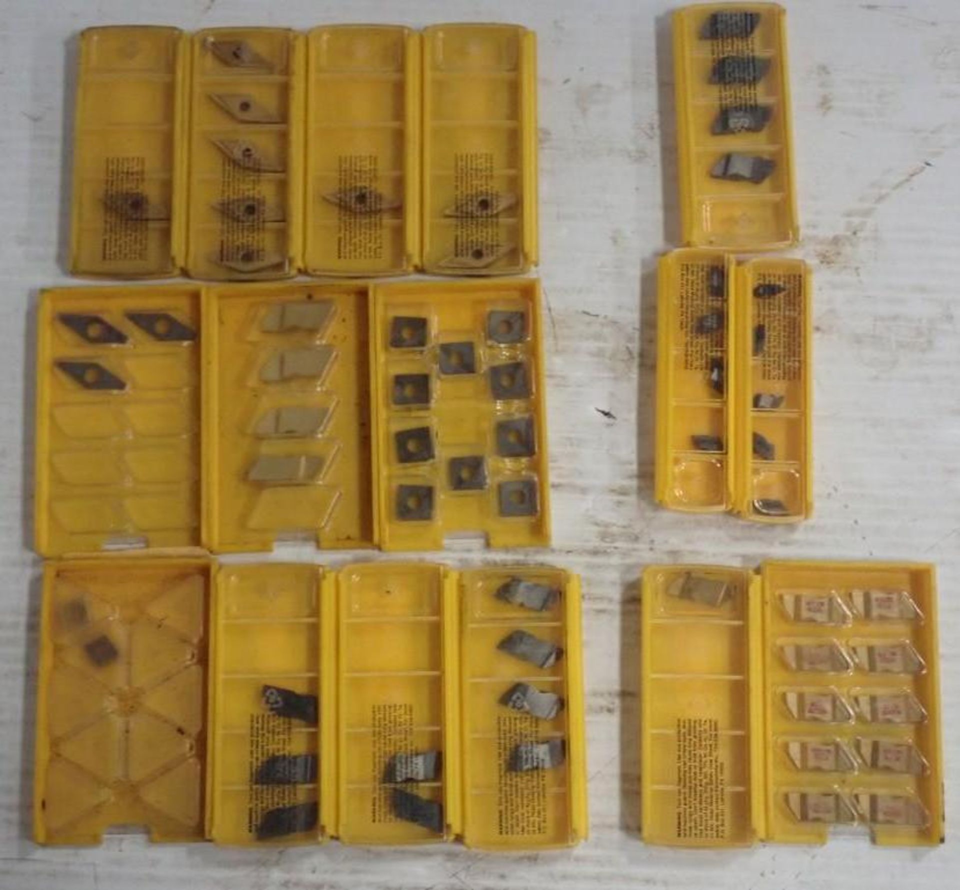 Lot of Kennametal Carbide Inserts