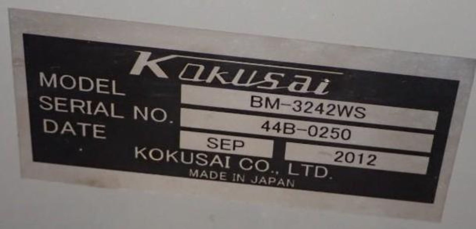 Kokusai #BM-3242WS Measuring / Balancing Instrument - Image 4 of 7