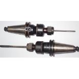 Lot of (2) CAT40 Collet Chucks - DA Type