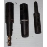 Lot of (3) End Mill Holders