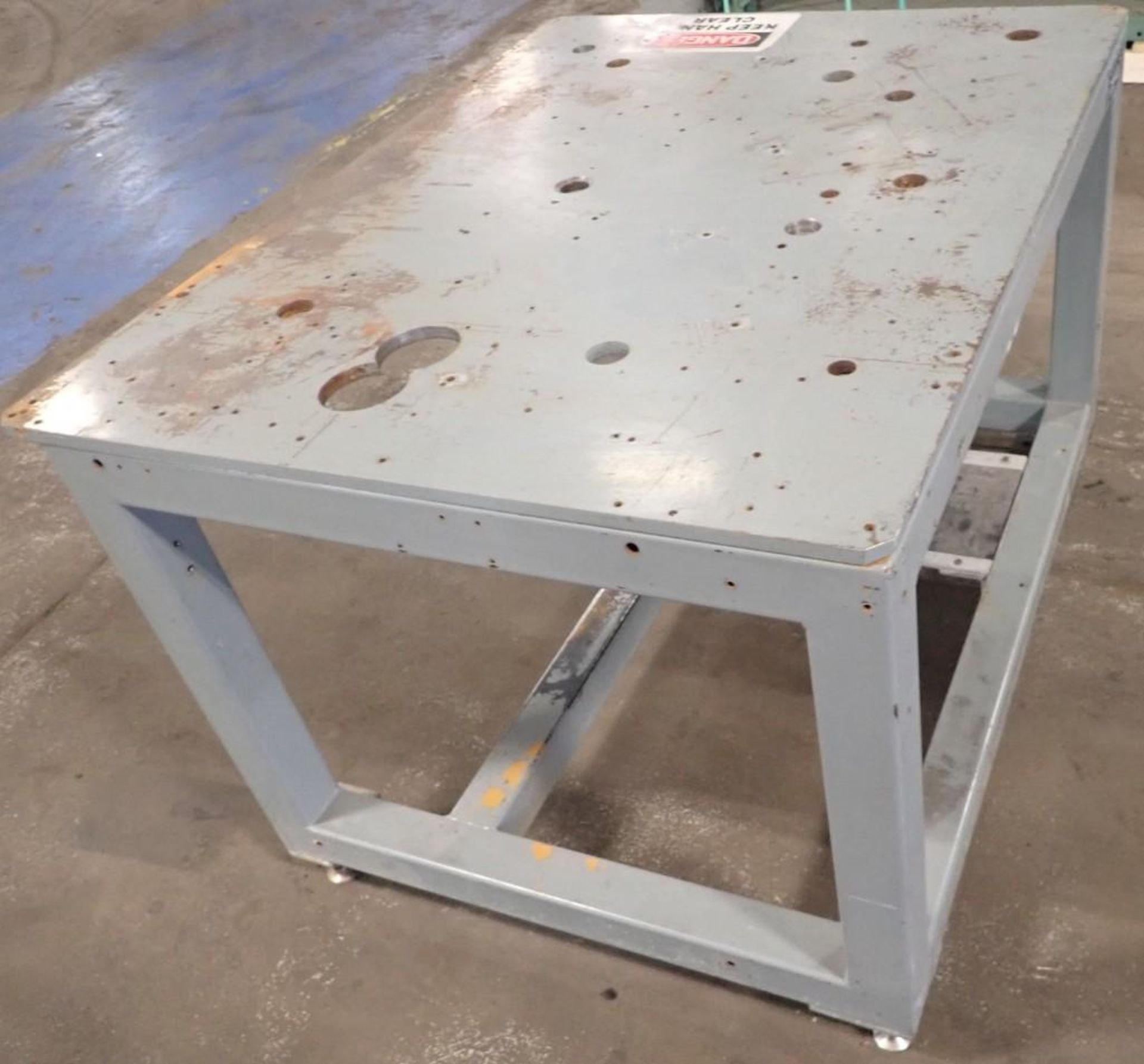 35" x 50" Steel Layout / Welding Table - Image 2 of 4