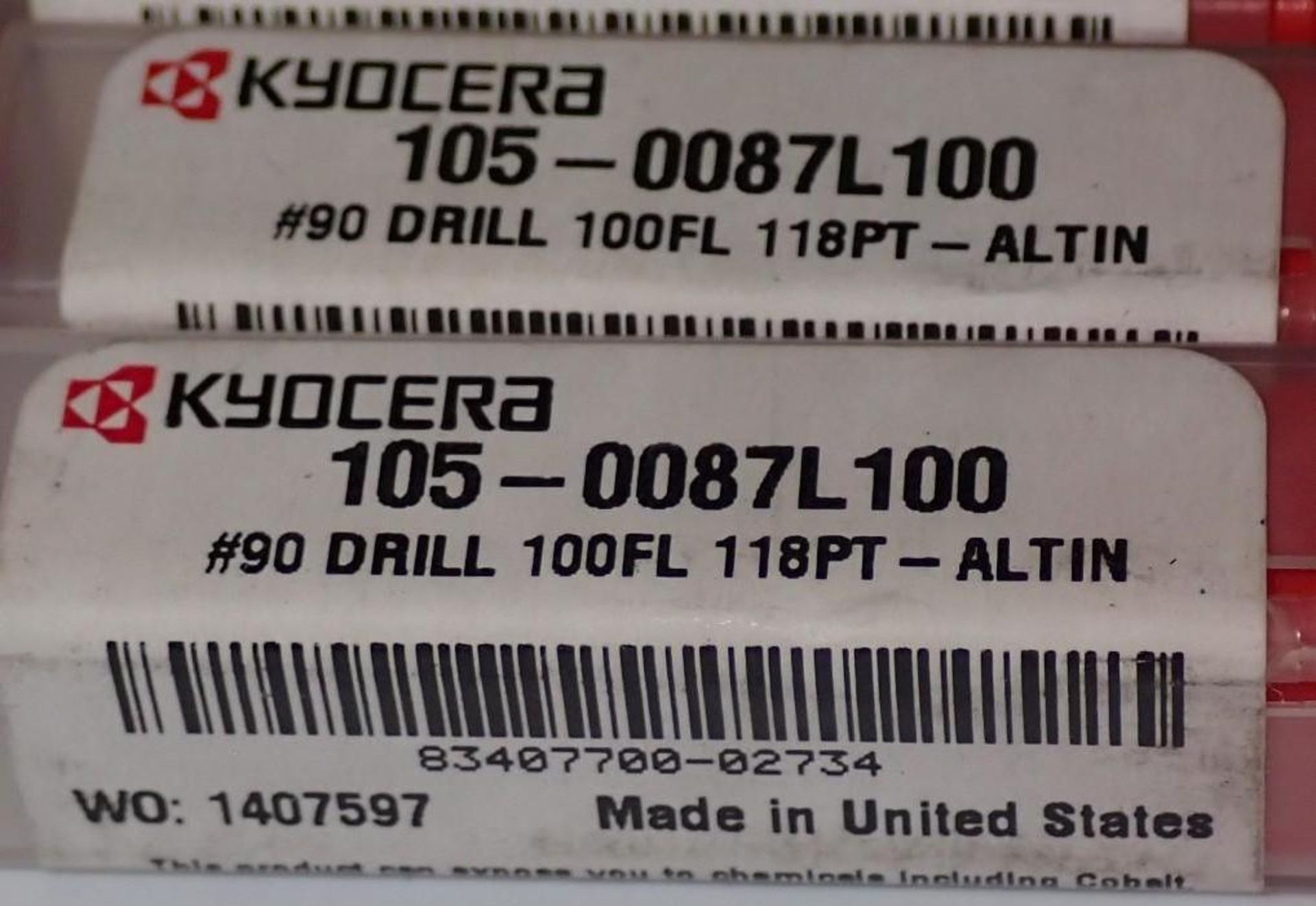 Lot of Kyocera Endmills - Image 4 of 4