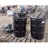 Lot of (2) Barrell Vacuum Cleaner Units